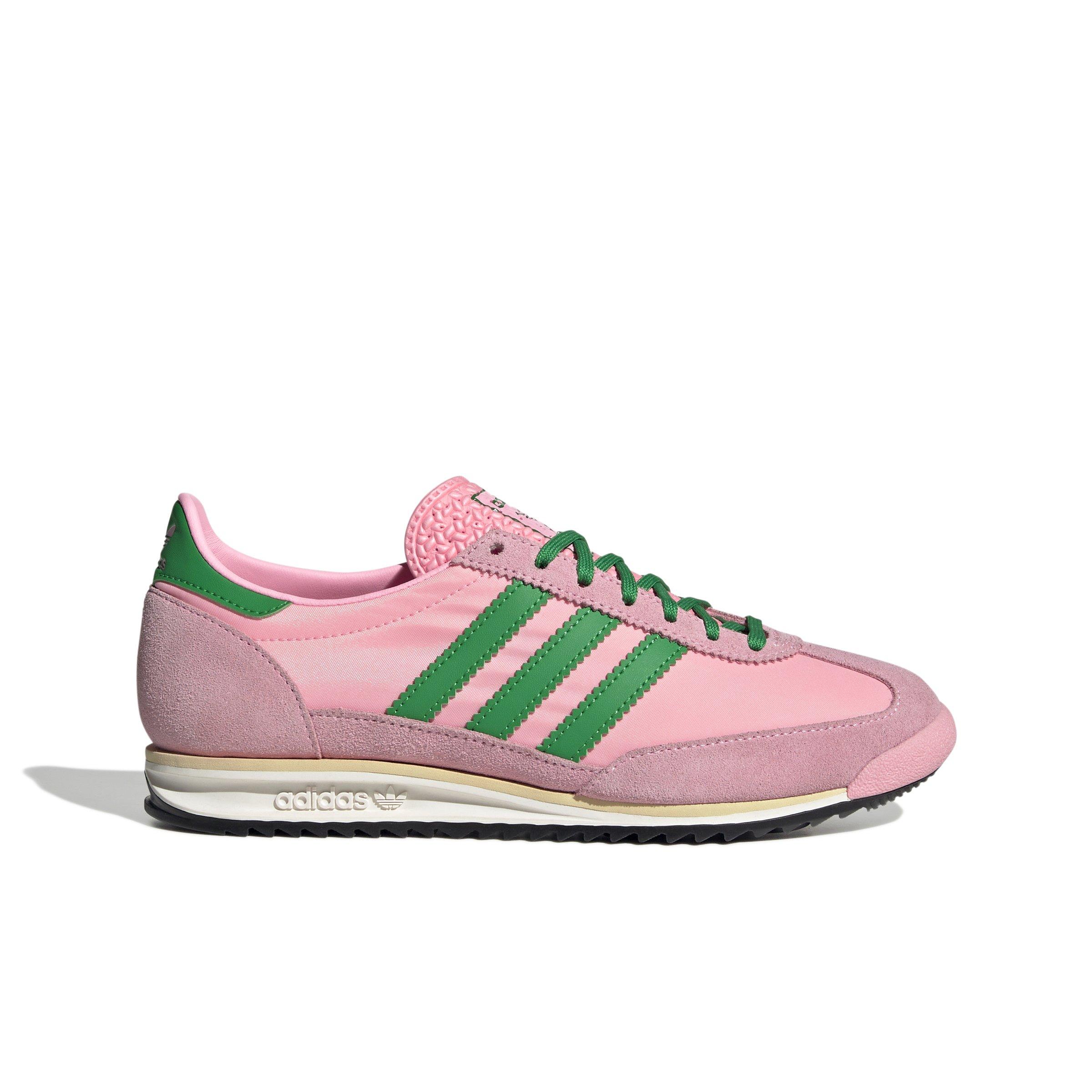 adidas Originals SL 72 OG "Glow Pink/Green/Core Black" Women's Shoe - PINK/GREEN/BLACK Thumbnail View 1