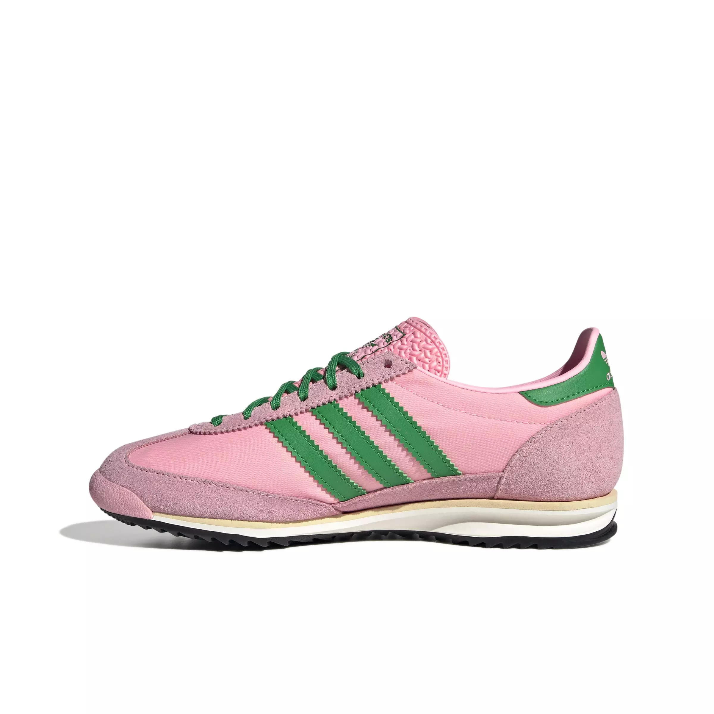 adidas Originals SL 72 OG "Glow Pink/Green/Core Black" Women's Shoe - PINK/GREEN/BLACK