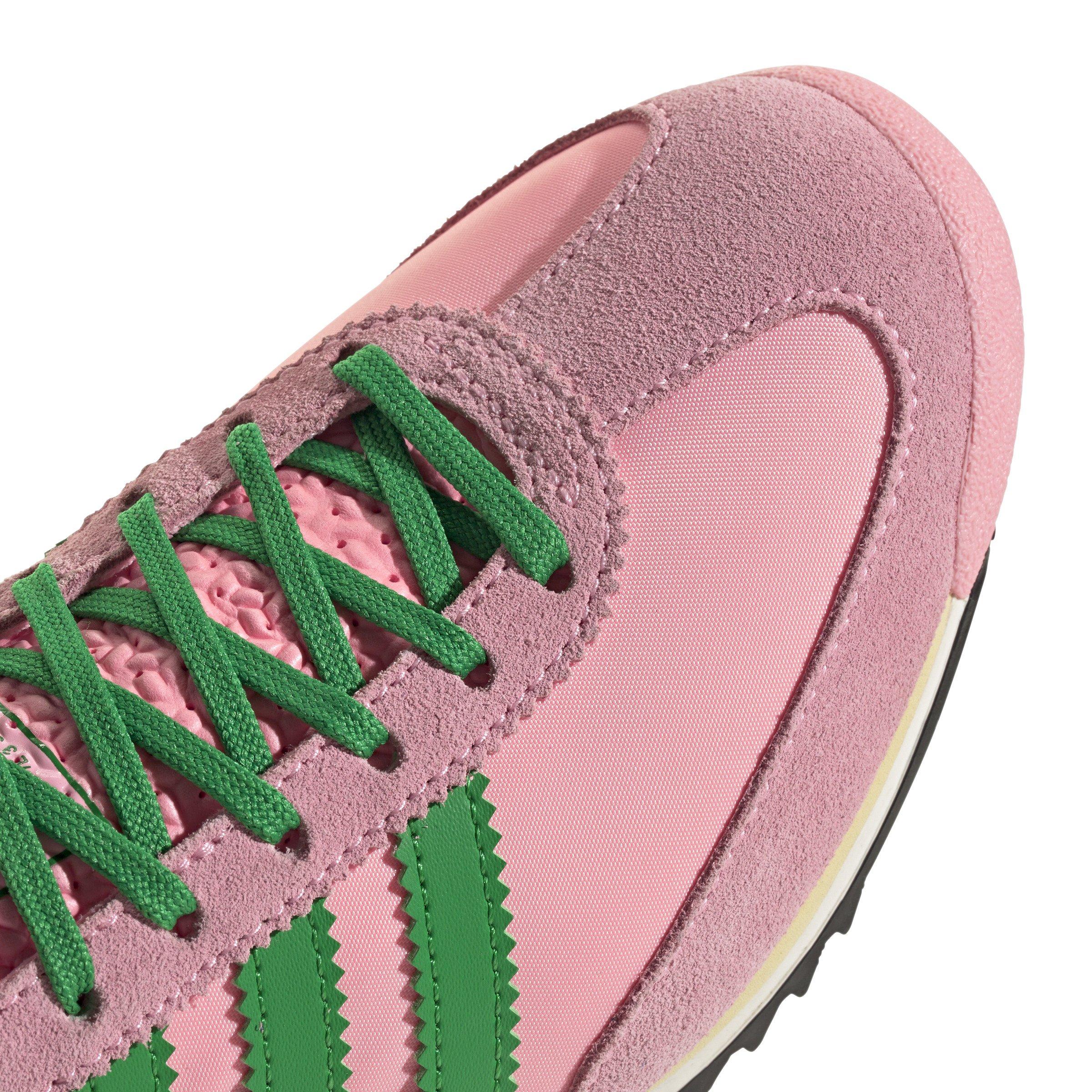 adidas Originals SL 72 OG "Glow Pink/Green/Core Black" Women's Shoe - PINK/GREEN/BLACK Thumbnail View 7
