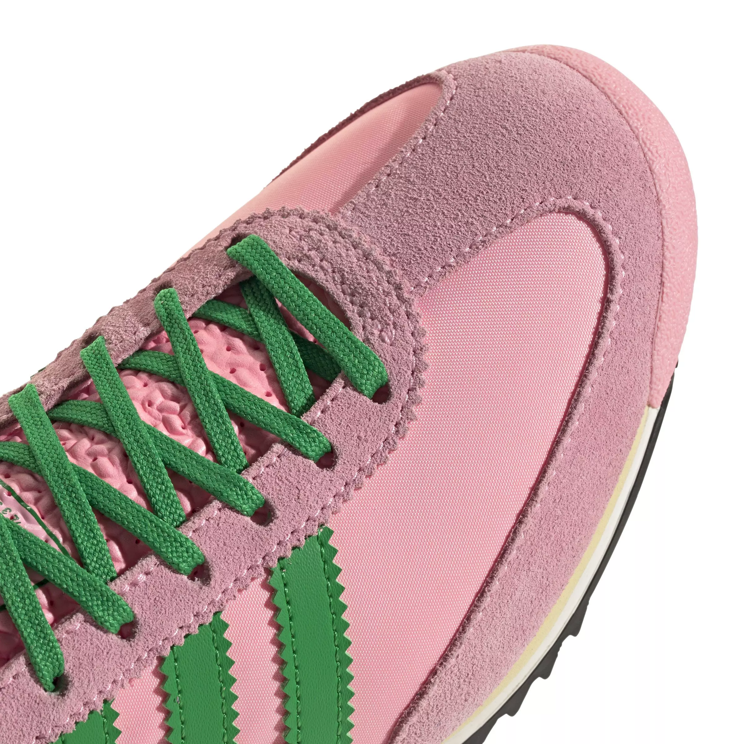 adidas Originals SL 72 OG "Glow Pink/Green/Core Black" Women's Shoe - PINK/GREEN/BLACK