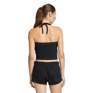 adidas Originals Women's Knitted Crochet Top - Black