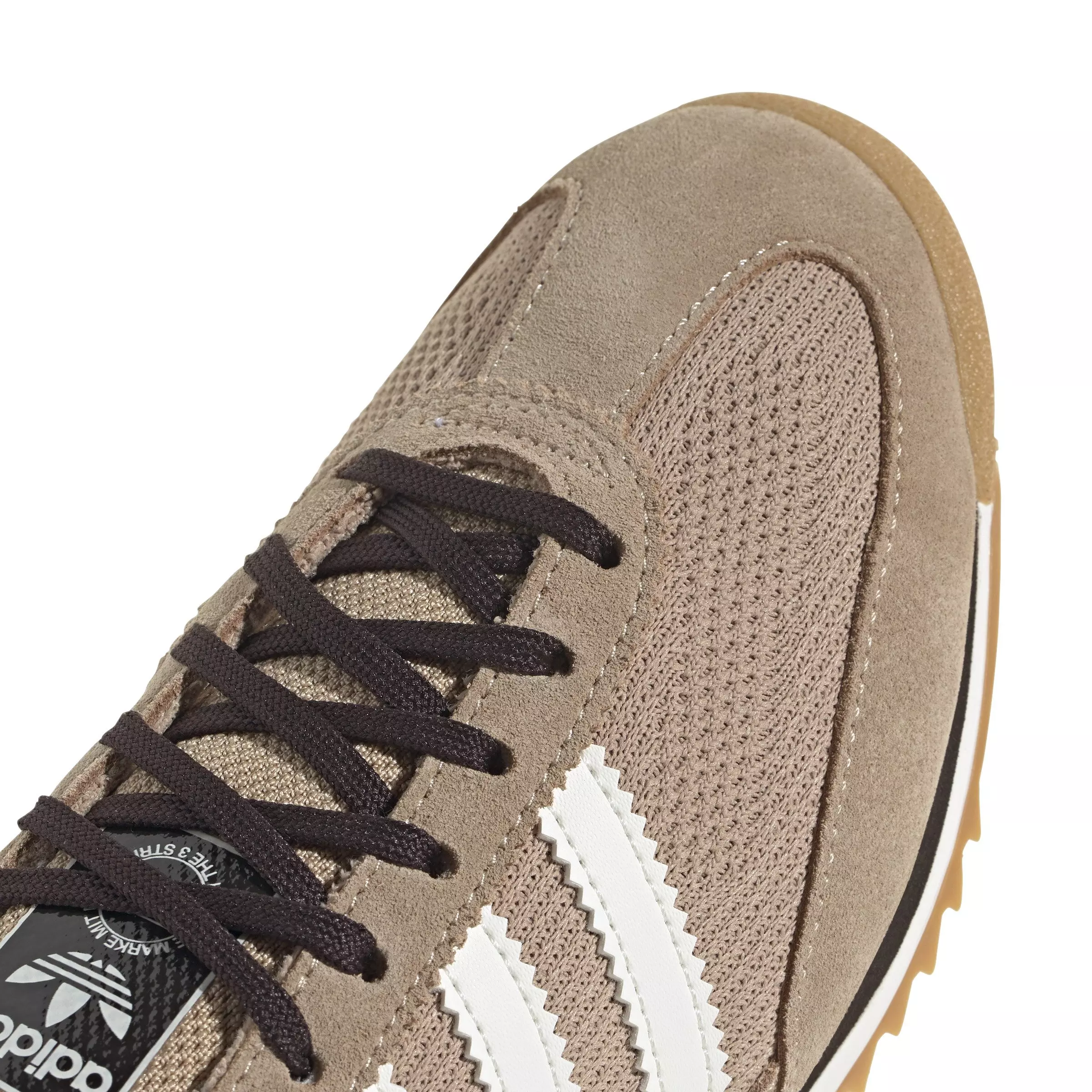 adidas Originals SL 72 OG "Warm Sandstone/Off White/Gum 1" Women's Shoe - SANDSTONE/OFF WHITE/GUM