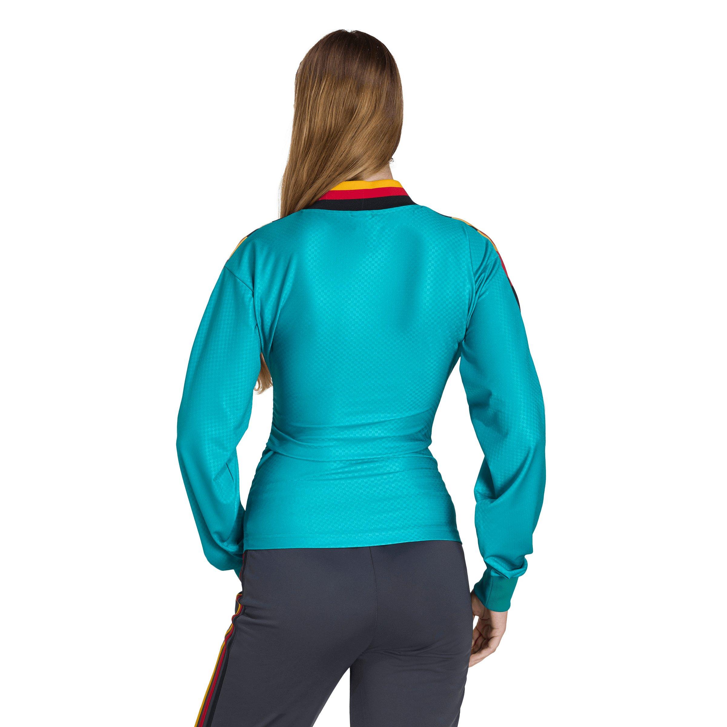 adidas Originals Women's Germany Reconstructed Bringback Jersey - Green/Multi - GREEN/MULTI Thumbnail View 2