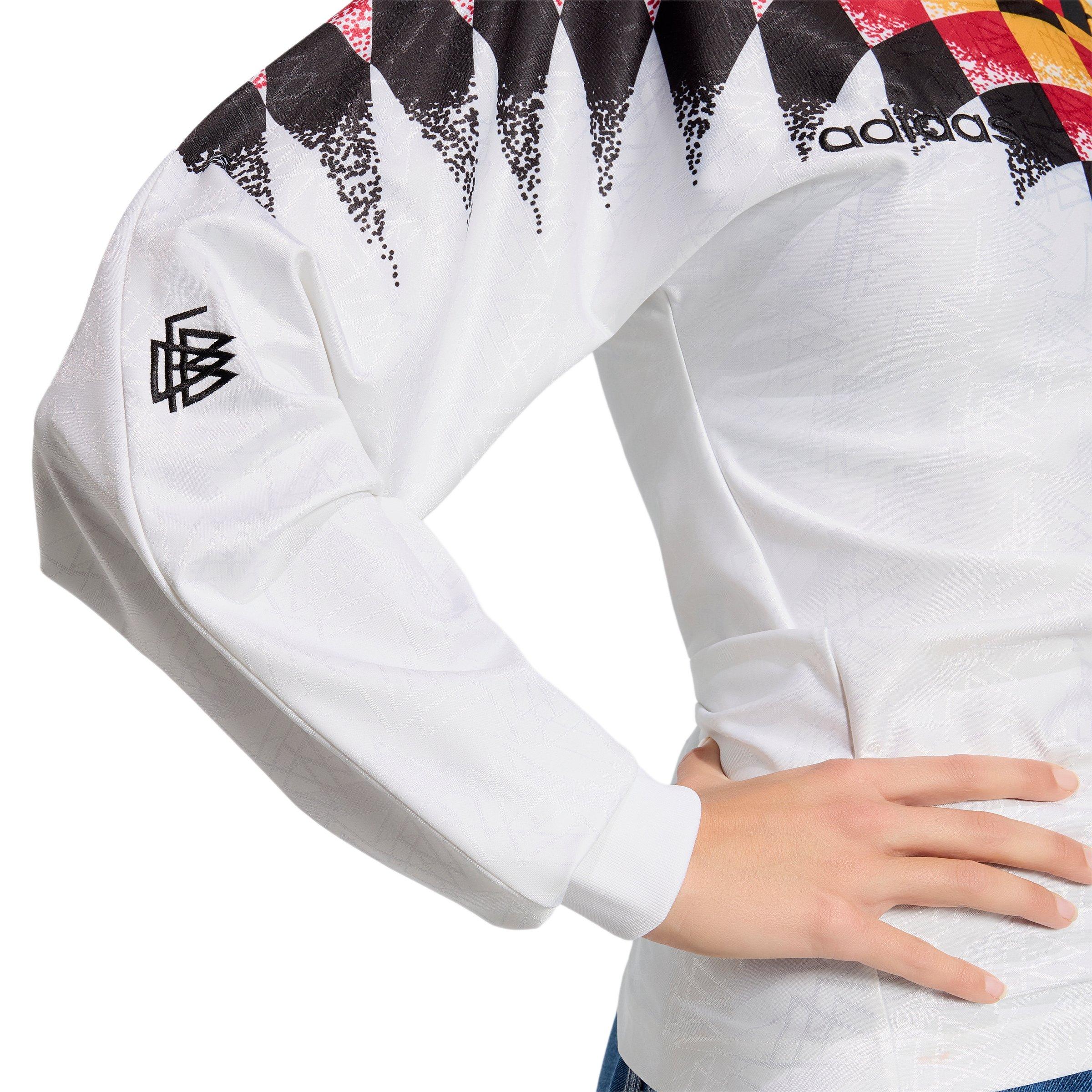 adidas Originals Women's Germany Reconstructed Bringback Jersey - White/Multi - WHITE/MULTI Thumbnail View 4