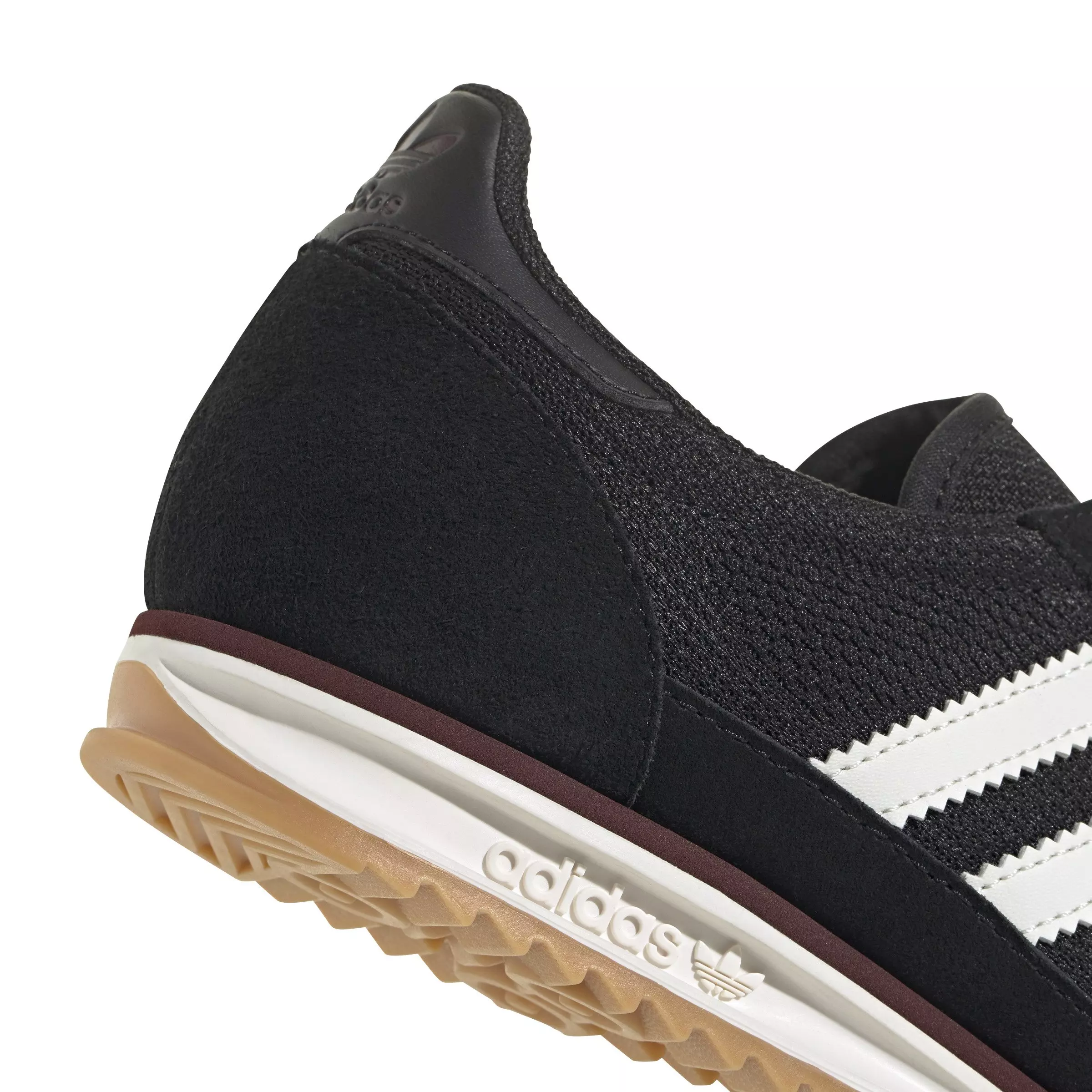 adidas Originals SL 72 OG "Core Black/Off White/Gum 1" Women's Shoe - BLACK/OFF WHITE/GUM