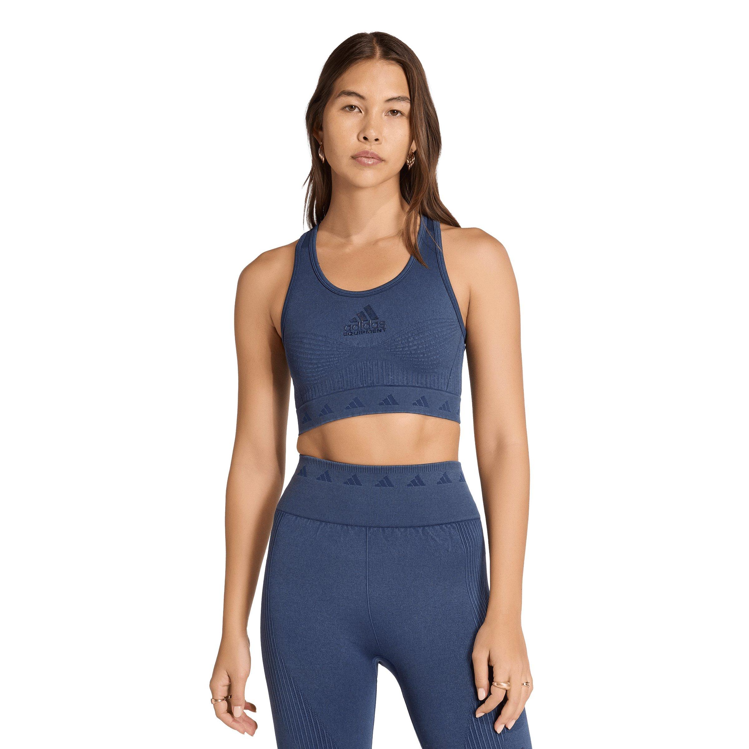 adidas Women's EQT Bra Top - Indigo - INDIGO Thumbnail View 1