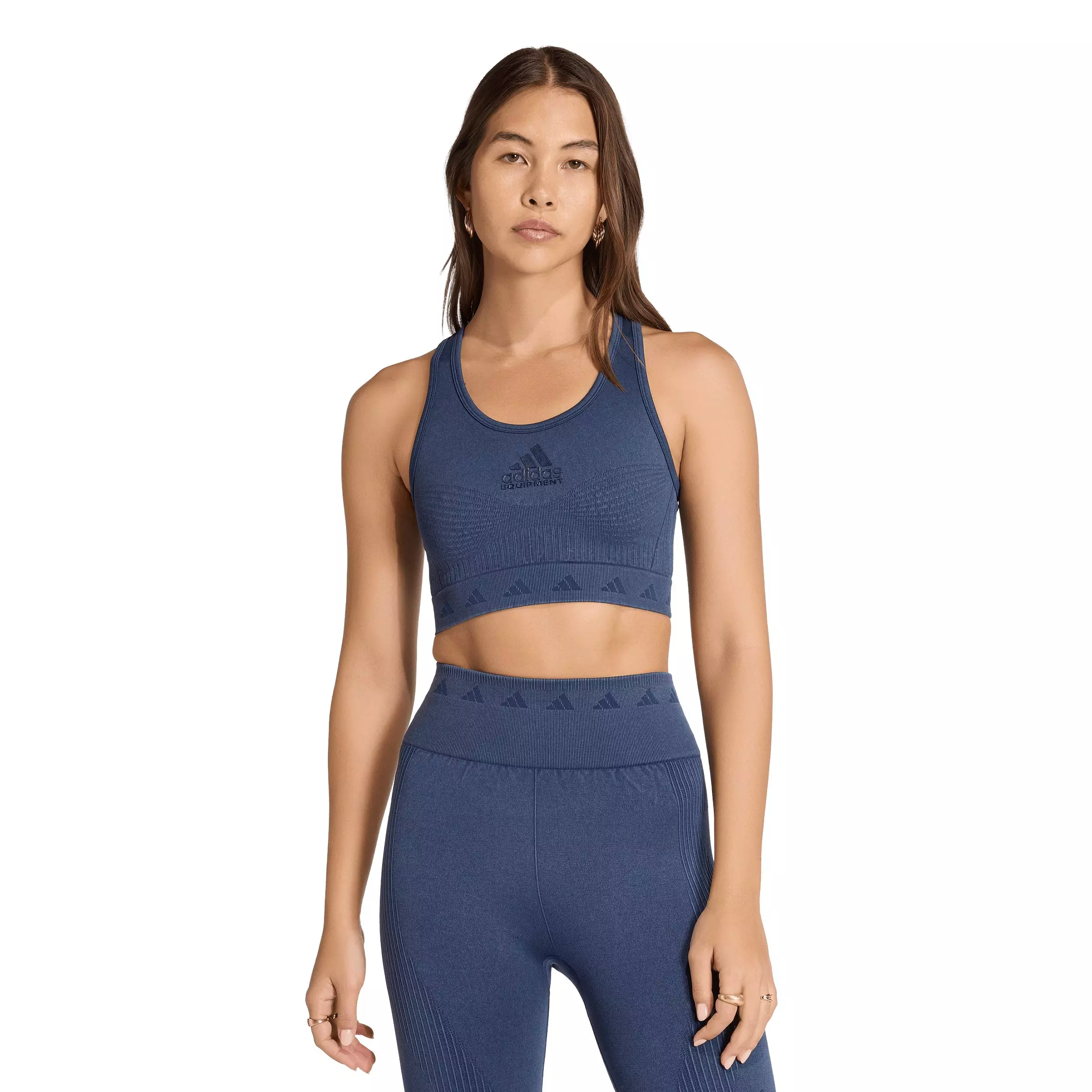 adidas Women's EQT Bra Top -Indigo - INDIGO