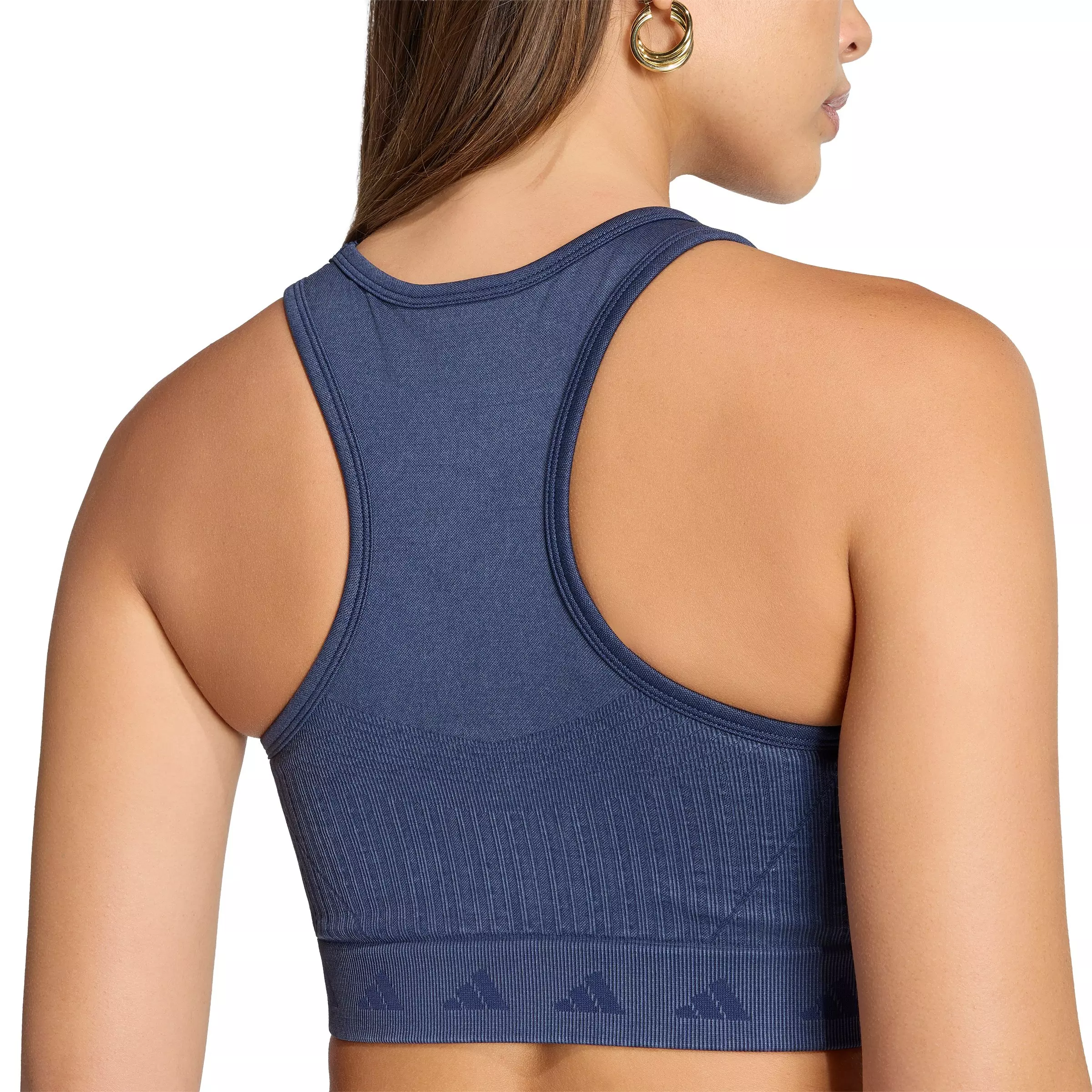 adidas Women's EQT Bra Top - Indigo - INDIGO