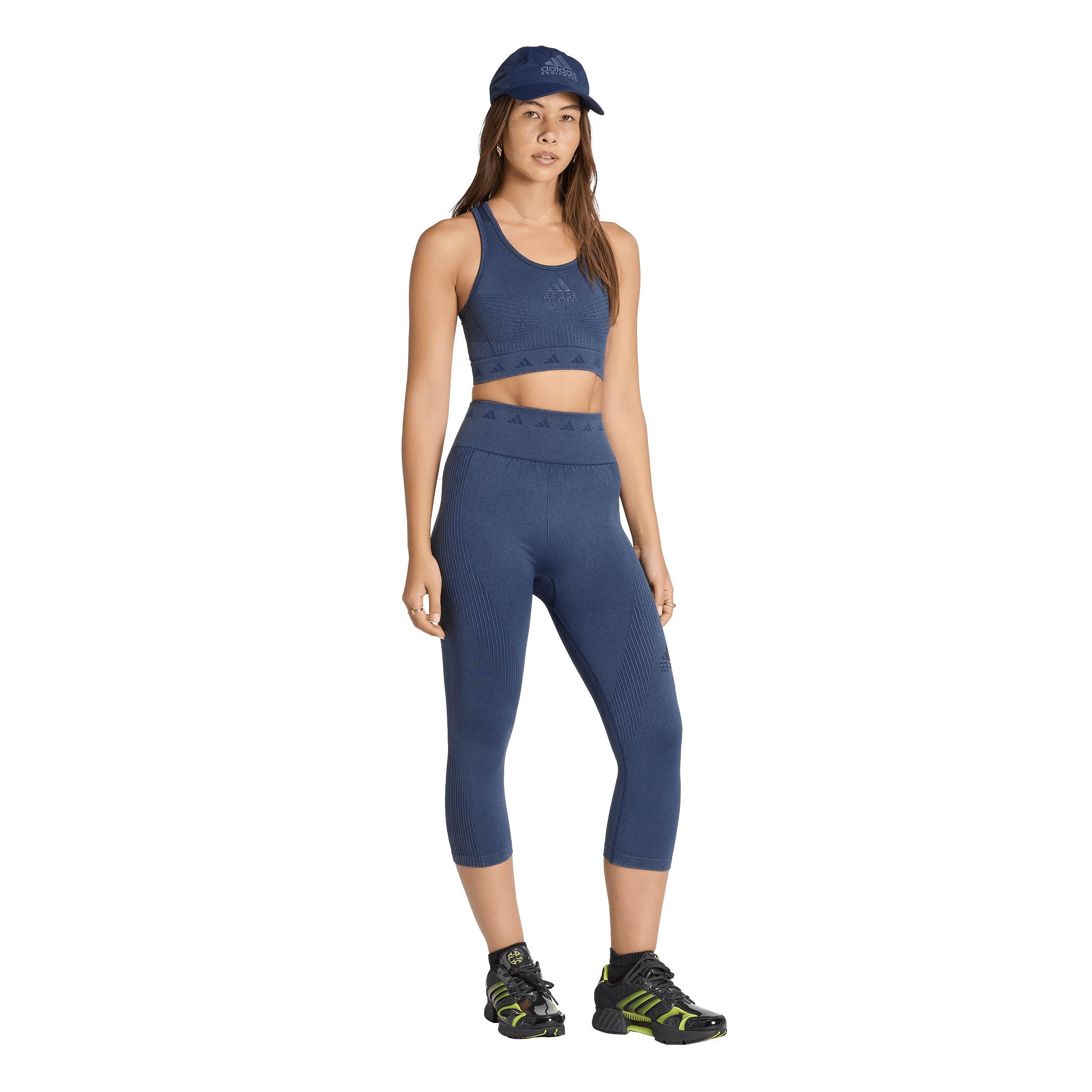 adidas Women's EQT Bra Top -Indigo - INDIGO Thumbnail View 5
