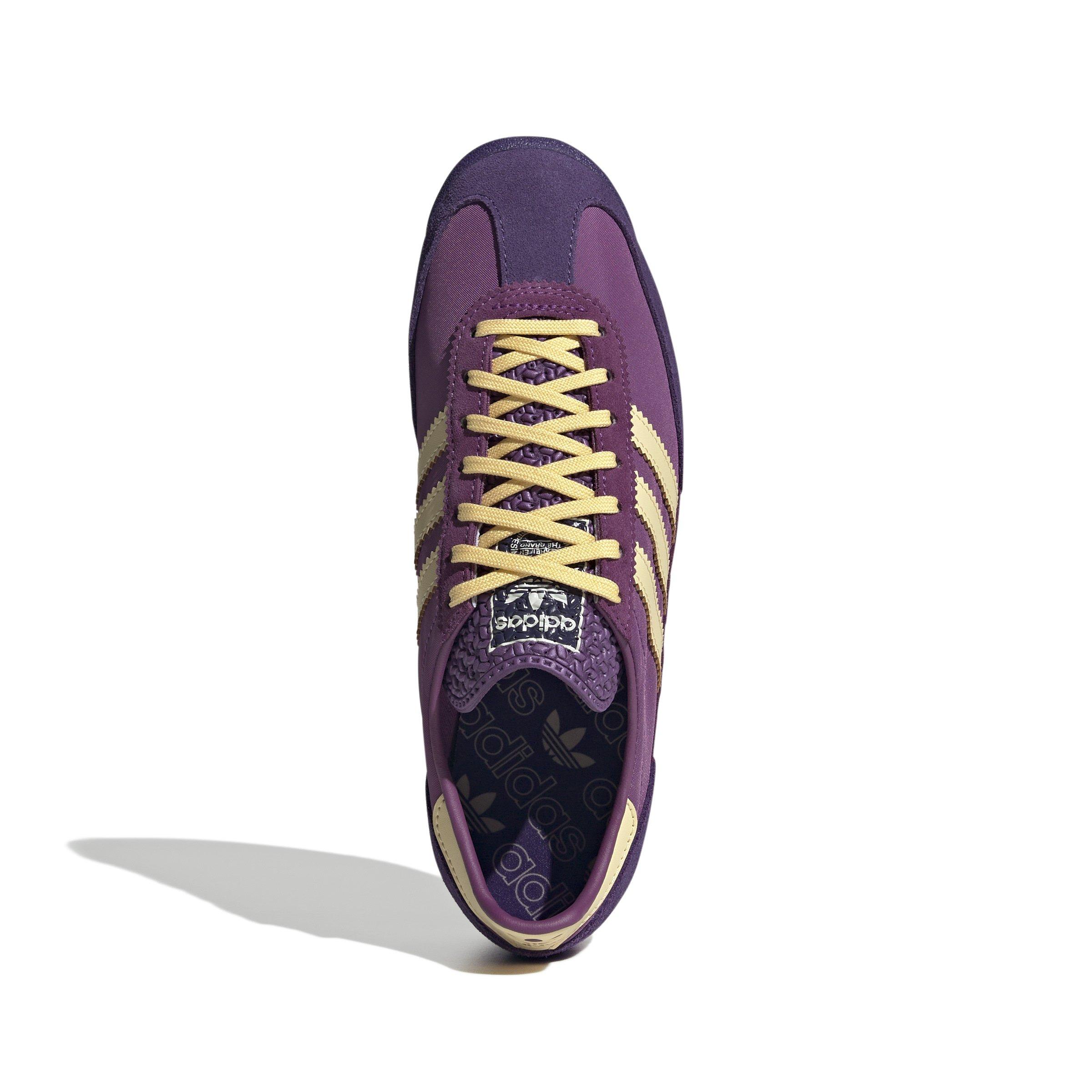 adidas Originals SL 72 OG "Rich Mauve/Orange Tint/Core Black" Women's Shoe - MAUVE/ORANGE/BLACK Thumbnail View 5