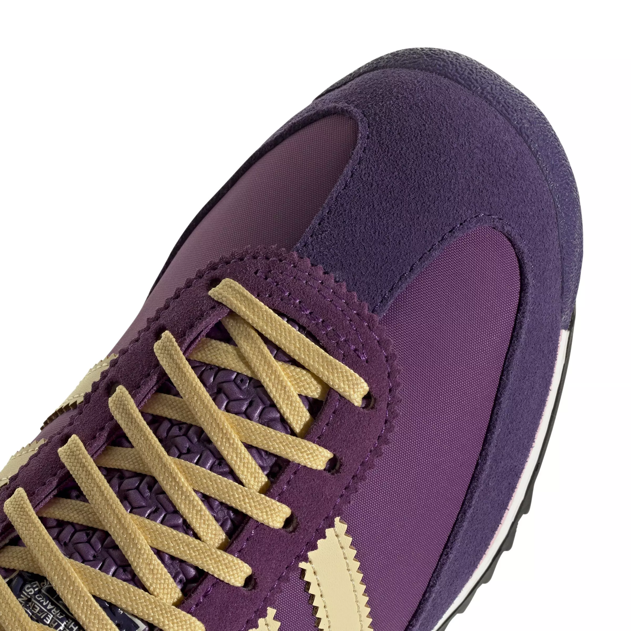 adidas Originals SL 72 OG "Rich Mauve/Orange Tint/Core Black" Women's Shoe - MAUVE/ORANGE/BLACK