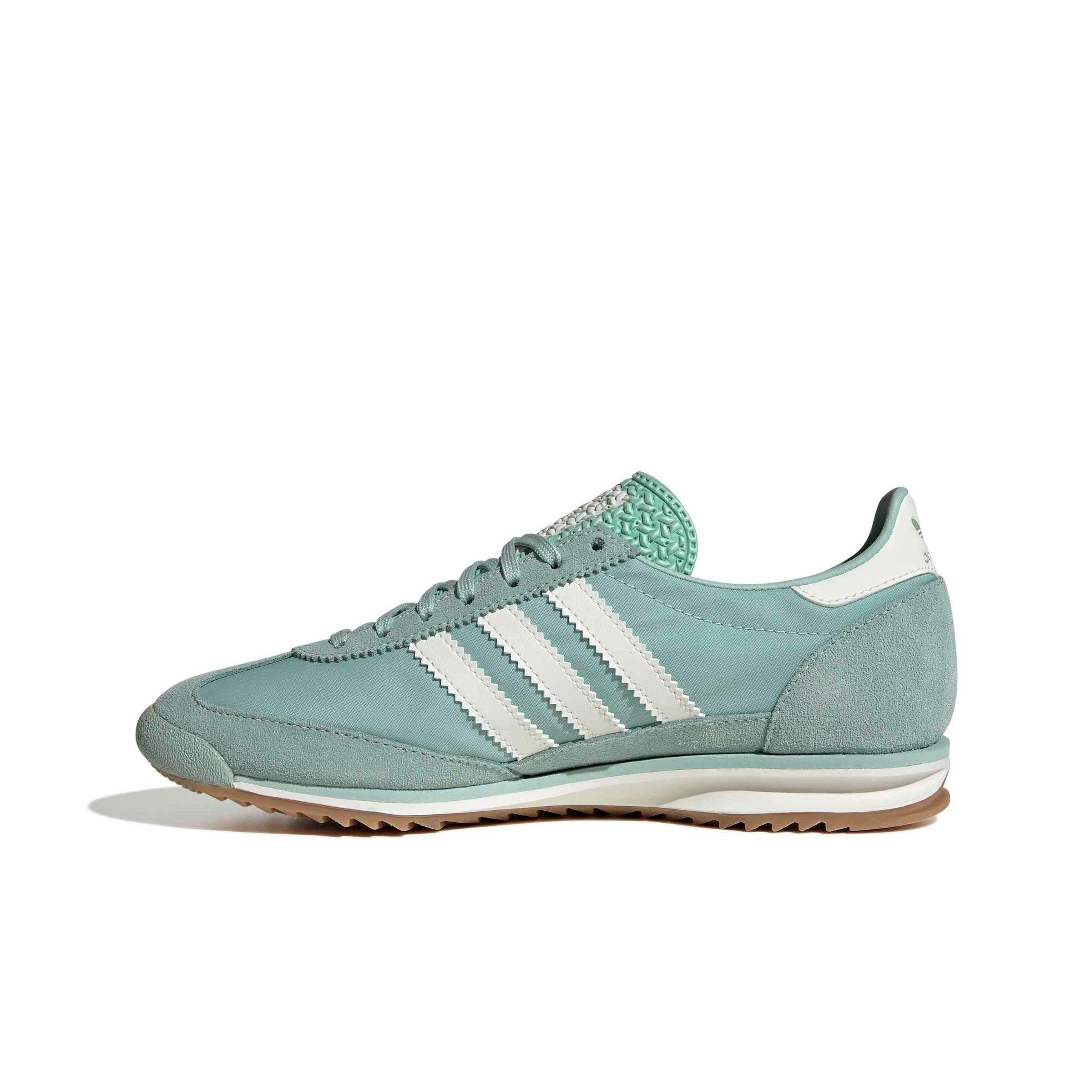 adidas Originals SL 72 OG "Ash Green/Off White/Gum 4" Women's Shoe - GREEN/OFF WHITE/GUM Thumbnail View 2