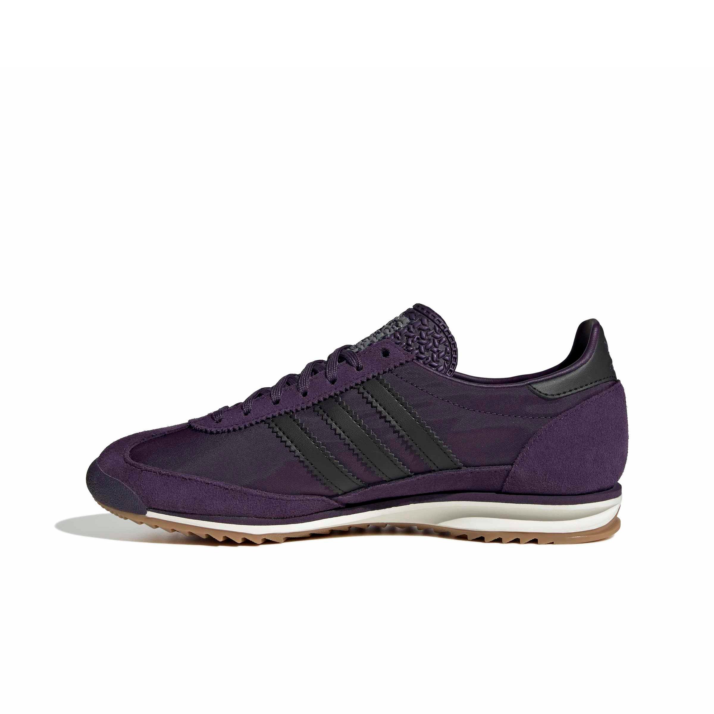 adidas Originals SL 72 OG "Aurora Plum/Core Black/Gum 4" Women's Shoe - PLUM/BLACK/GUM Thumbnail View 2