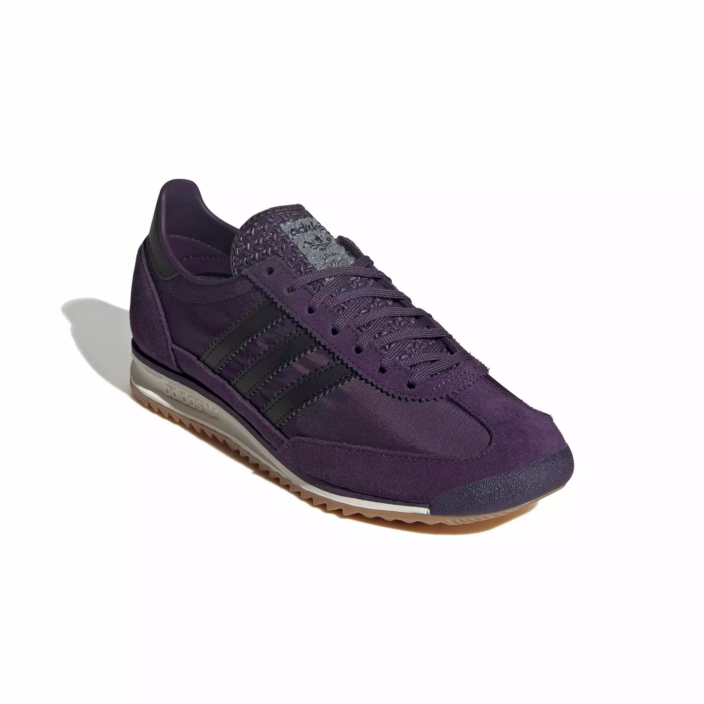 adidas Originals SL 72 OG "Aurora Plum/Core Black/Gum 4" Women's Shoe - PLUM/BLACK/GUM
