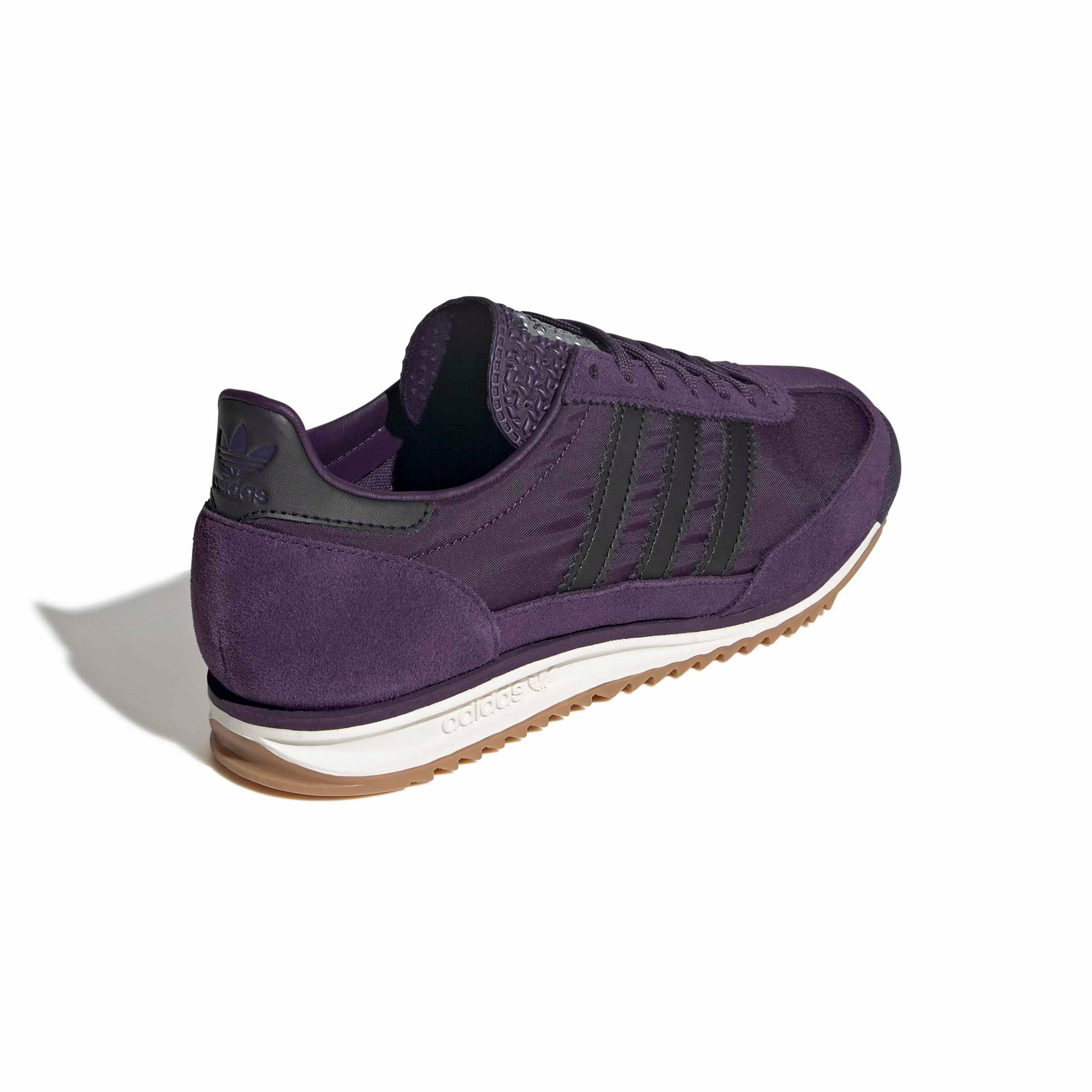 adidas Originals SL 72 OG "Aurora Plum/Core Black/Gum 4" Women's Shoe - PLUM/BLACK/GUM Thumbnail View 4