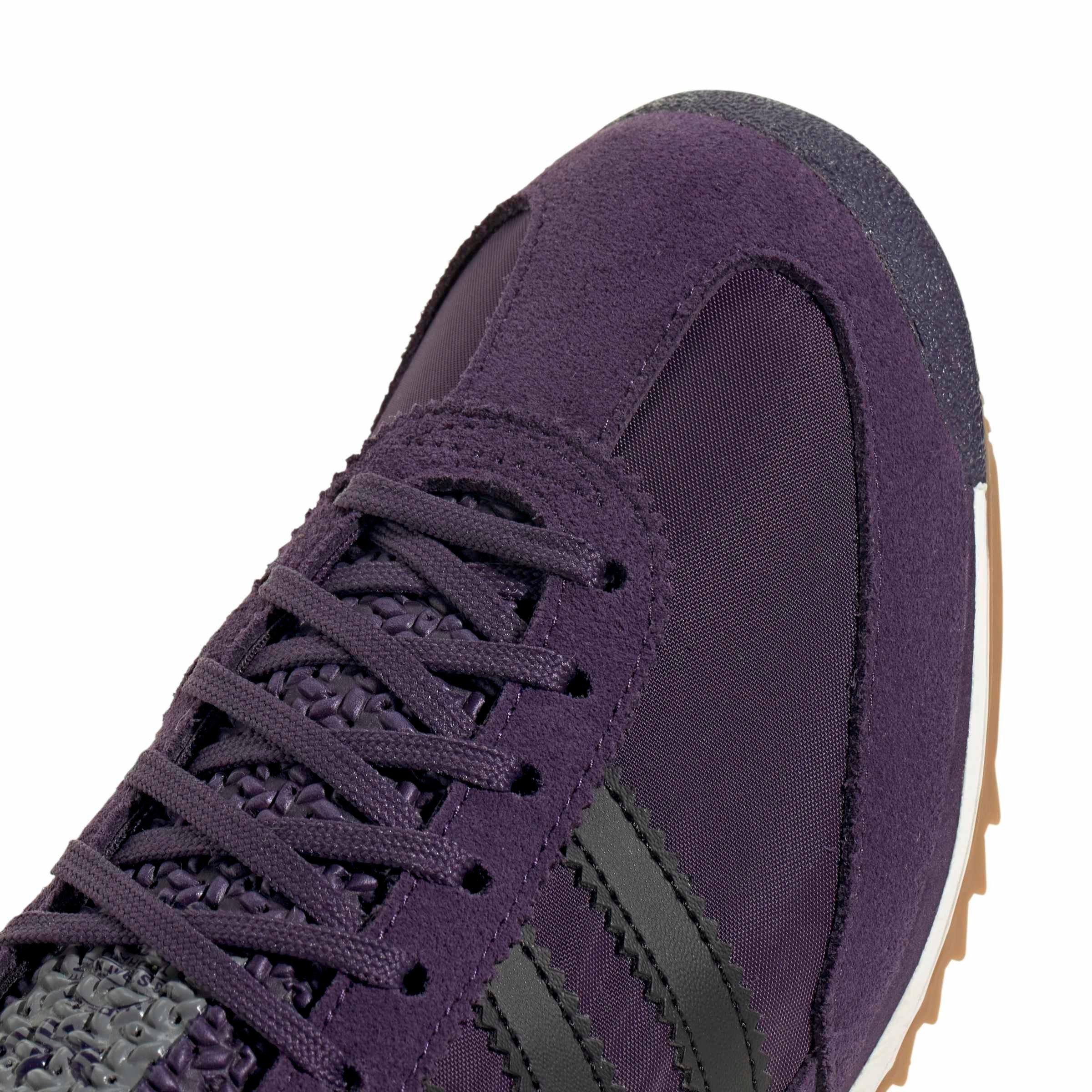 adidas Originals SL 72 OG "Aurora Plum/Core Black/Gum 4" Women's Shoe - PLUM/BLACK/GUM Thumbnail View 5