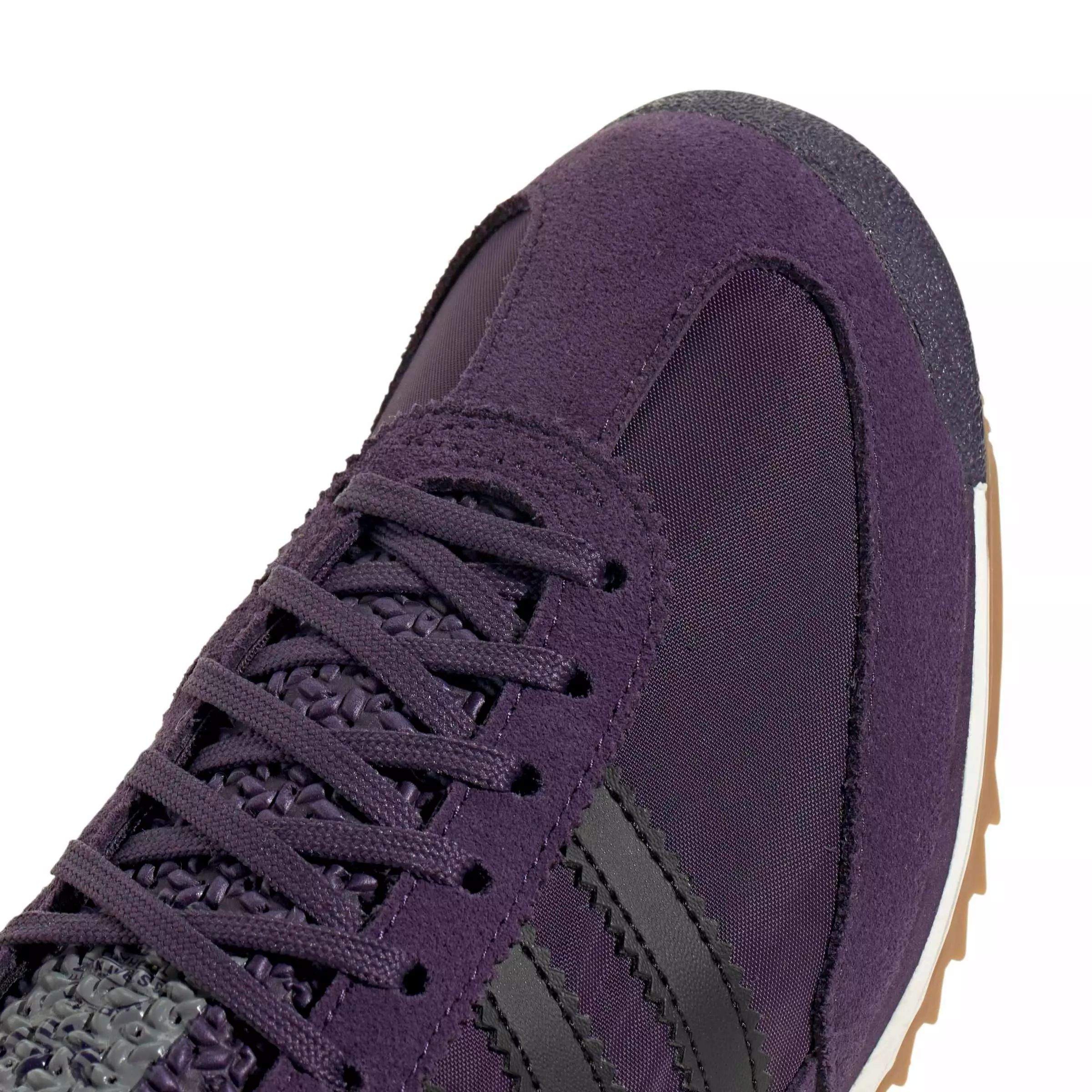 adidas Originals SL 72 OG "Aurora Plum/Core Black/Gum 4" Women's Shoe - PLUM/BLACK/GUM