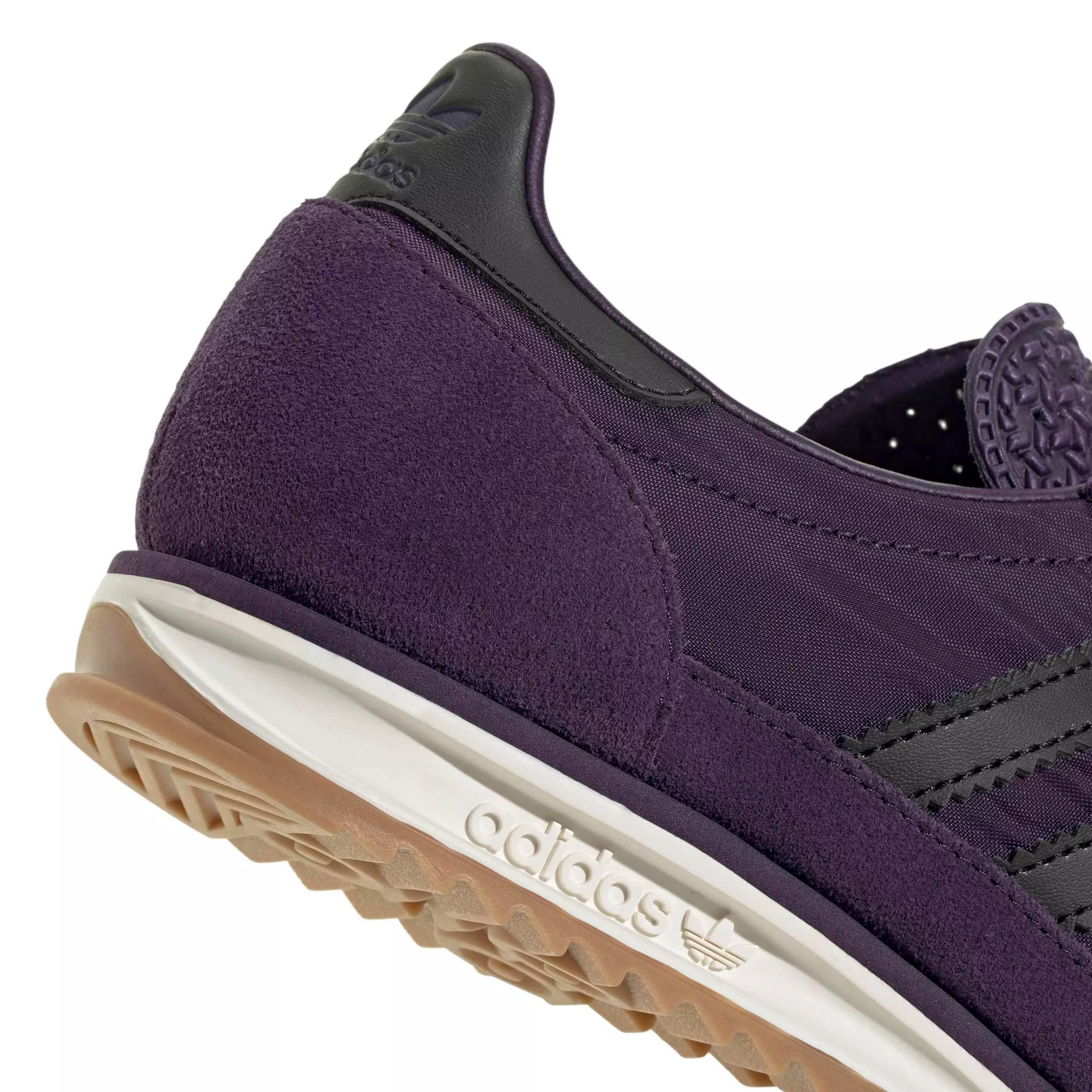 adidas Originals SL 72 OG "Aurora Plum/Core Black/Gum 4" Women's Shoe - PLUM/BLACK/GUM