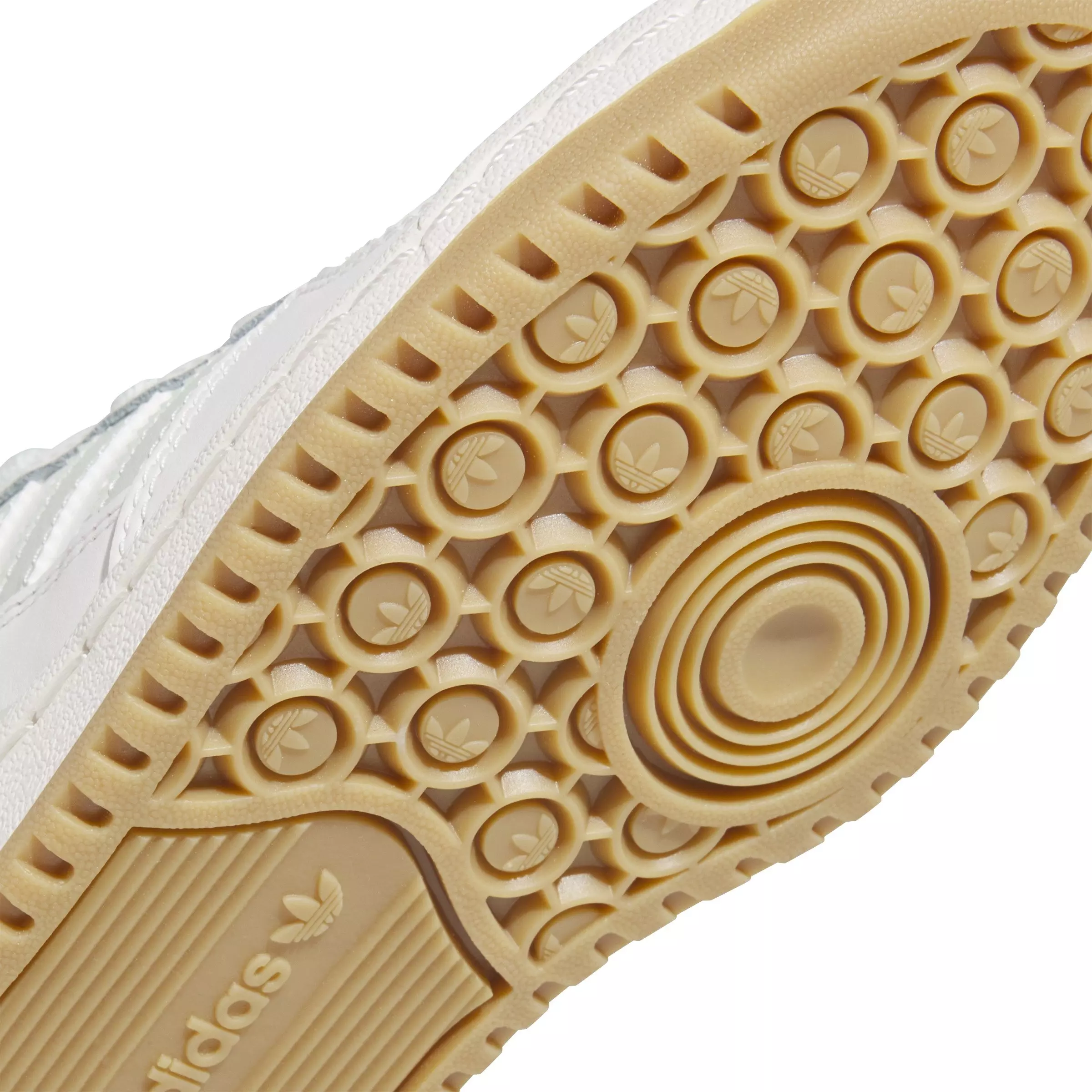 adidas Forum Low CL "Cloud White/Linen Green/Cream White" Women's Shoe - WHITE/GREEN/WHITE