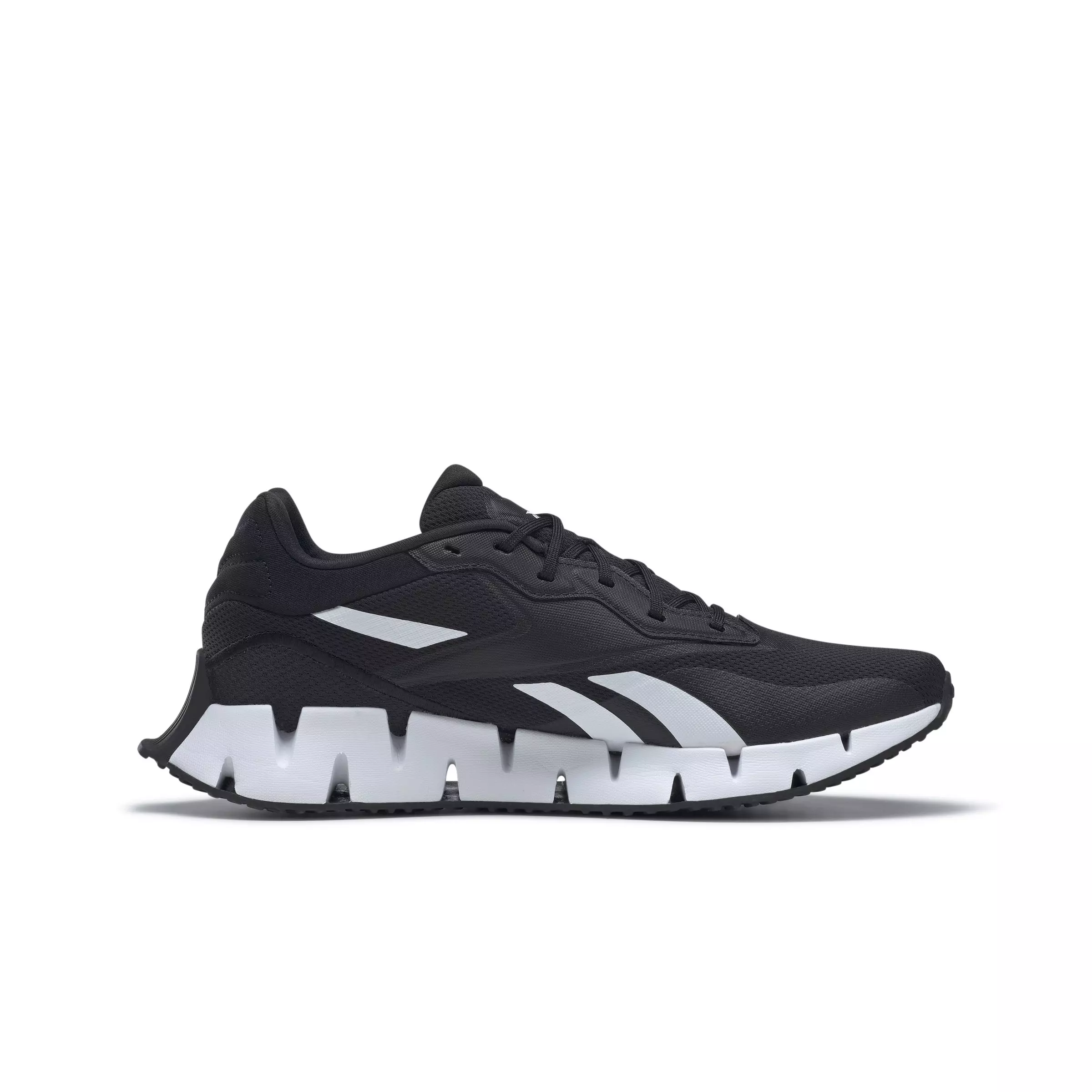 Reebok Zig Dynamica 4 "Core Black/White" Unisex Running Shoe - BLACK/WHITE