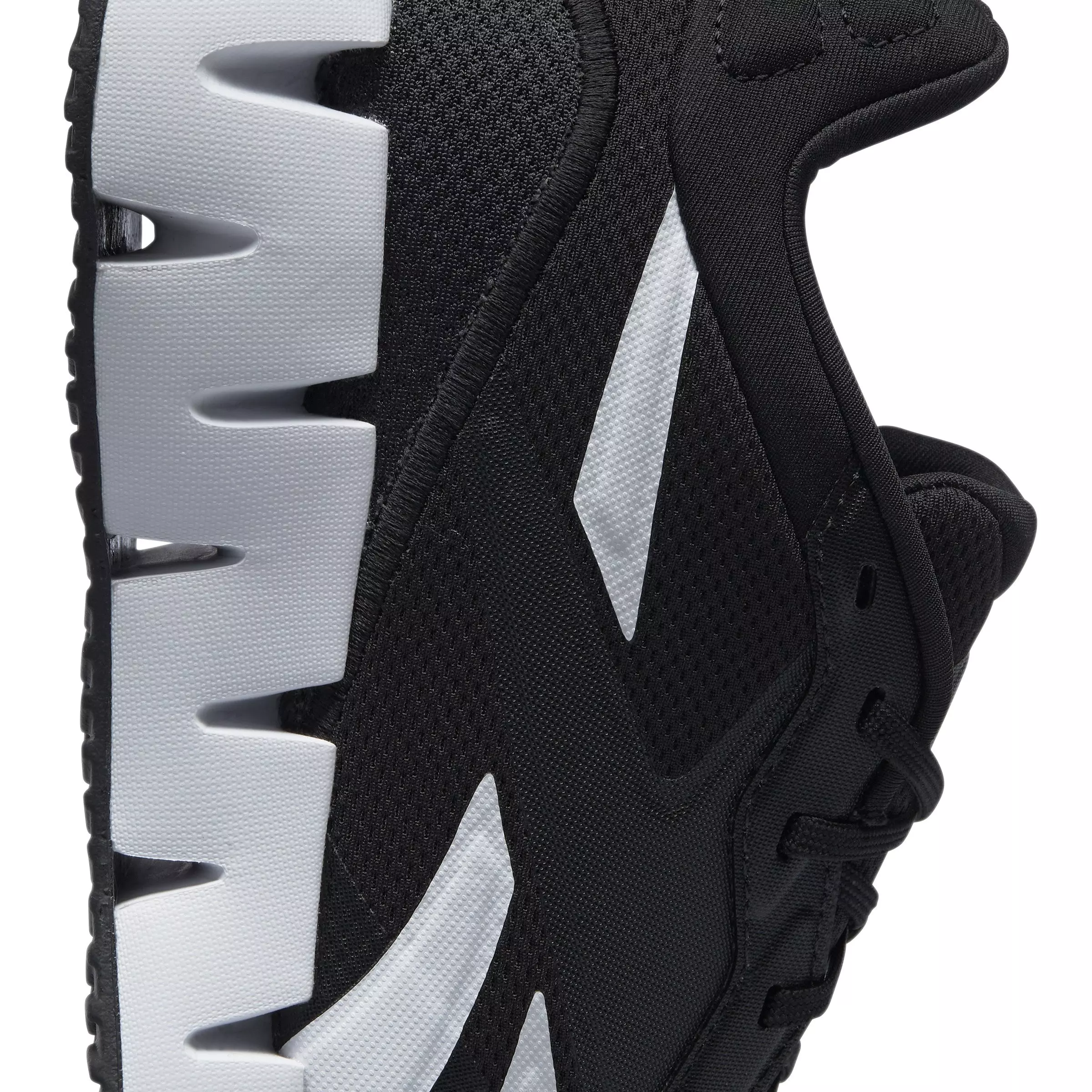 Reebok Zig Dynamica 4 "Core Black/White" Unisex Running Shoe - BLACK/WHITE