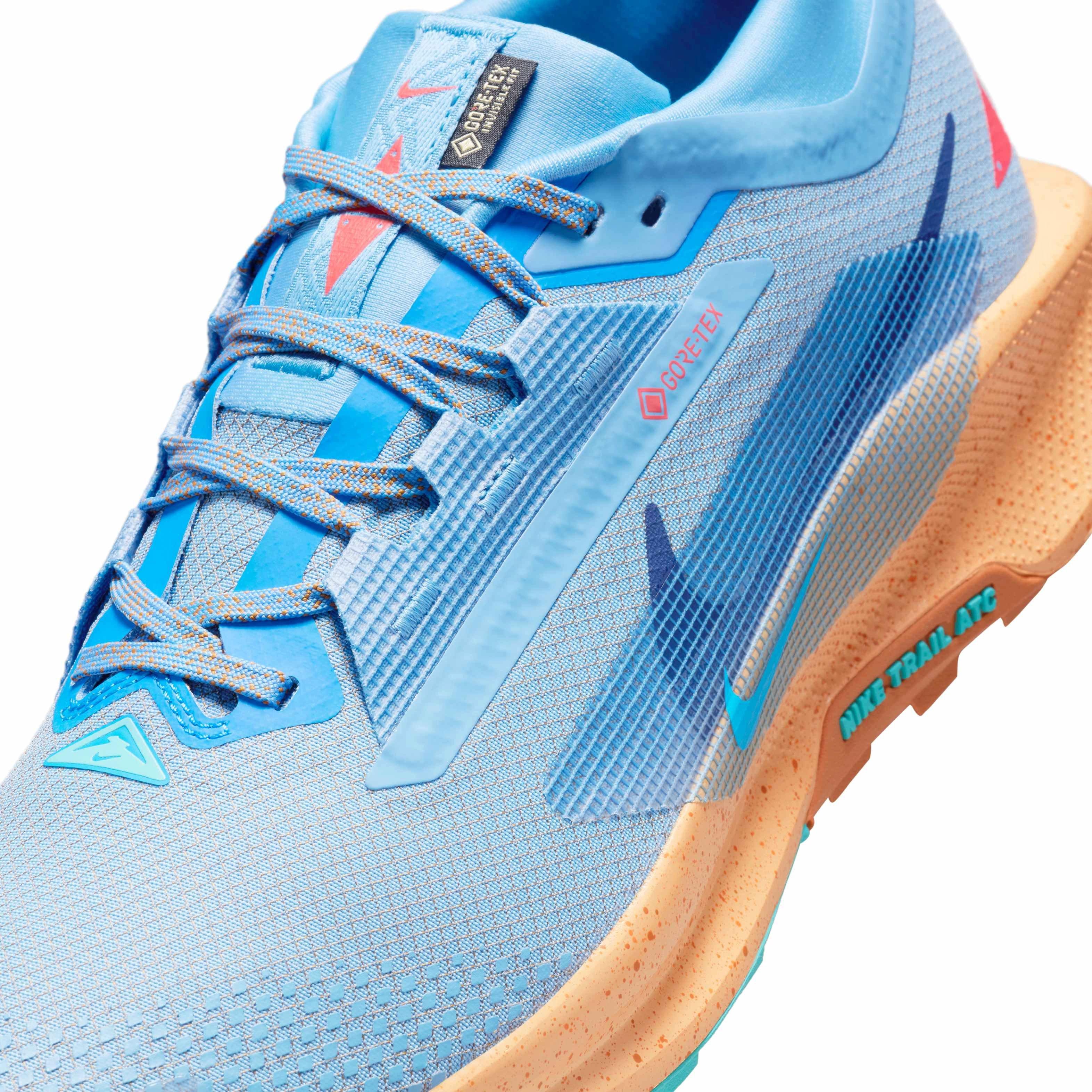 Nike Pegasus Trail 5 GORE-TEX "Blue Beyond/Copper Moon/Monarch/Blue Void" Men's Trail Running Shoe - BLUE/COPPER/MONARCH/BLUE Thumbnail View 5