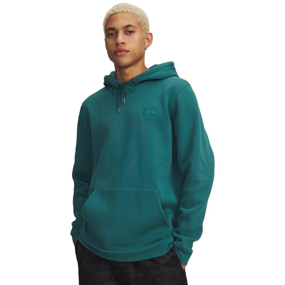 Under Armour Men's Icon Fleece Hoodie-Green - GREEN Thumbnail View 1