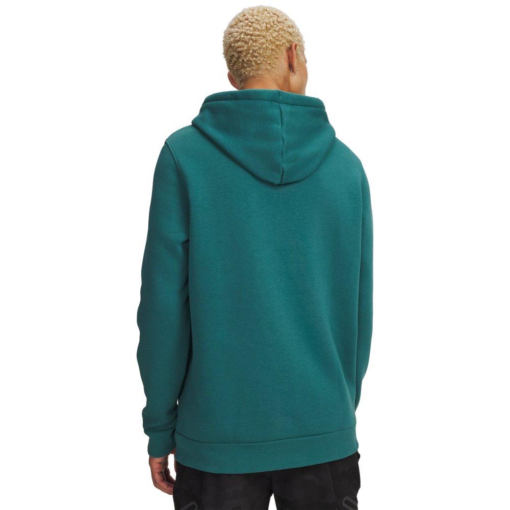 Under Armour Men's Icon Fleece Hoodie-Green - GREEN Thumbnail View 2