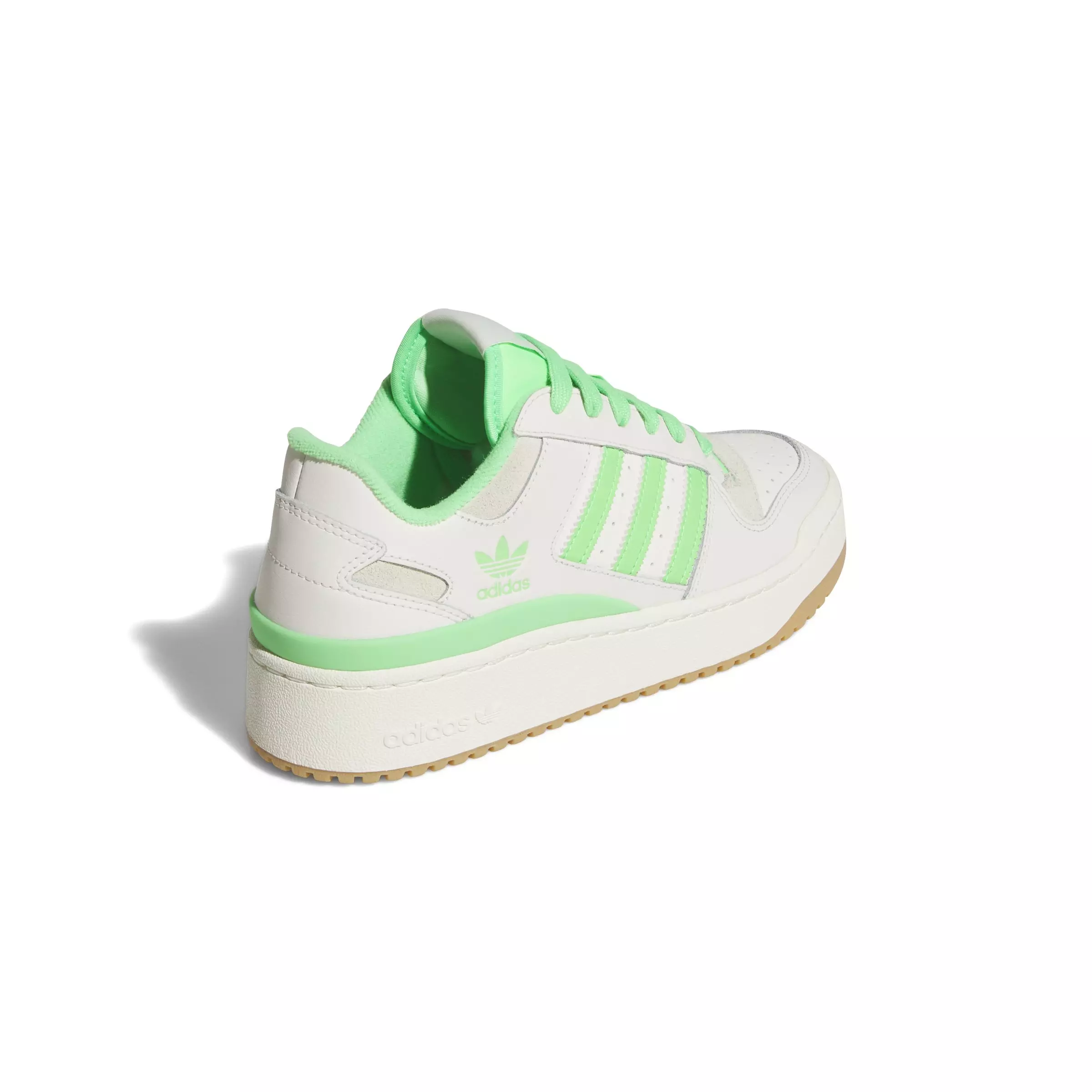 adidas Forum Bold Stripes "Cloud White/Off White" Women's Shoe - WHITE/OFF WHITE
