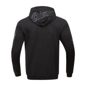 Pro Standard Men's Chicago White Sox Triple Black Zipper Jacket