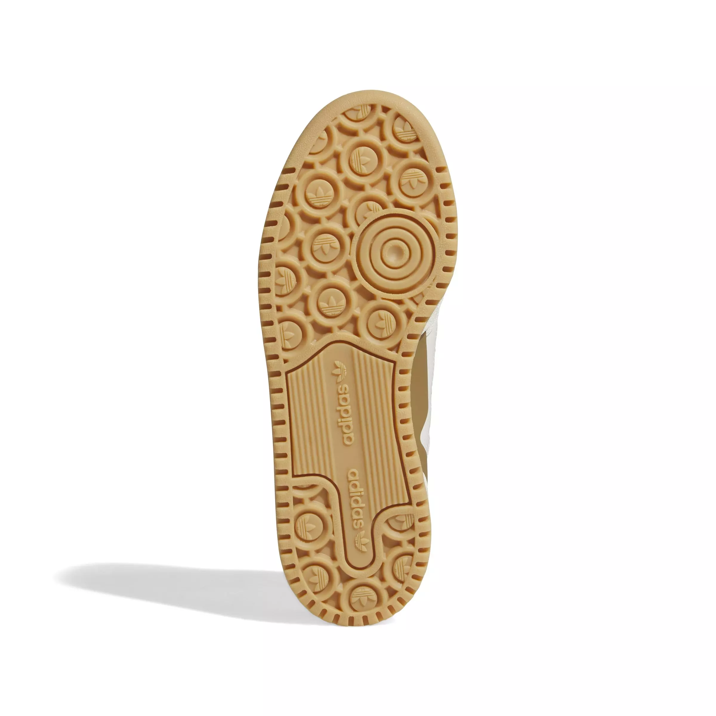 adidas Forum Bold Stripes "Cloud White/Bronze Strata/Off White" Women's Shoe - WHITE/BRONZE/OFF WHITE