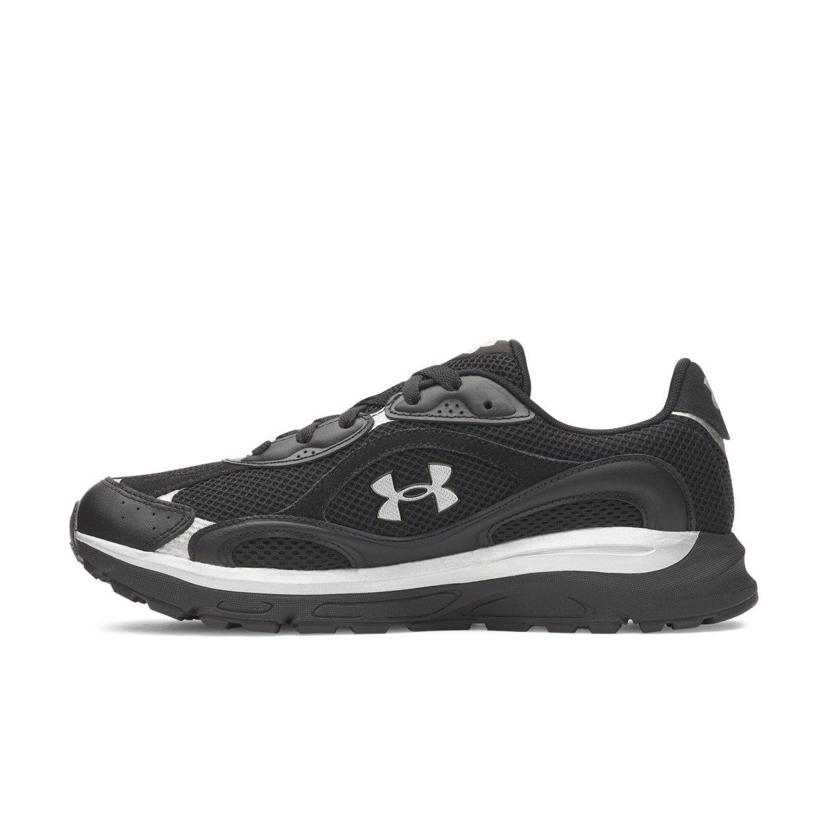 Under Armour Tech Runner "Black/Metallic Silver" Men's Shoe - BLACK/SILVER Thumbnail View 2