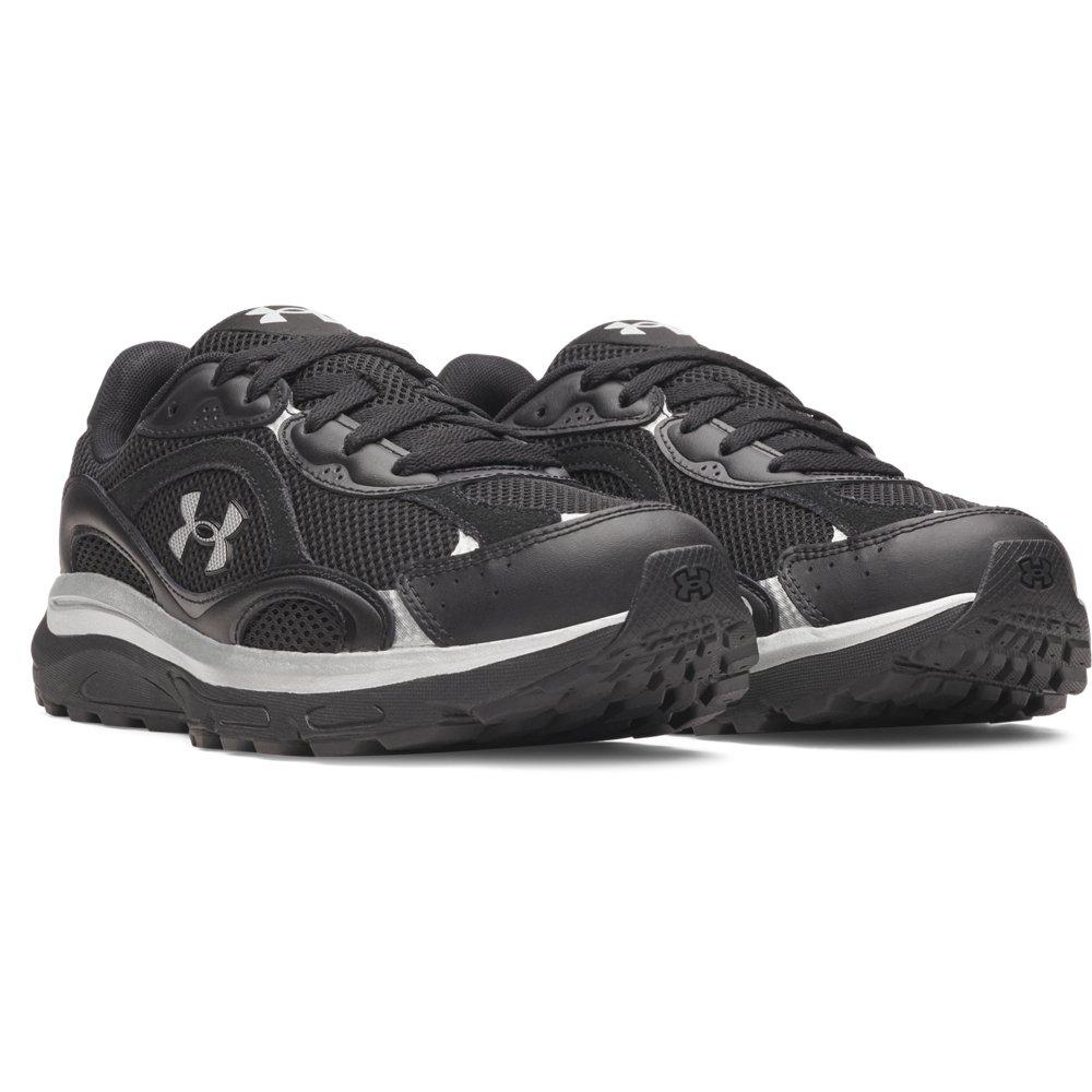 Under Armour Tech Runner "Black/Metallic Silver" Men's Shoe - BLACK/SILVER Thumbnail View 3