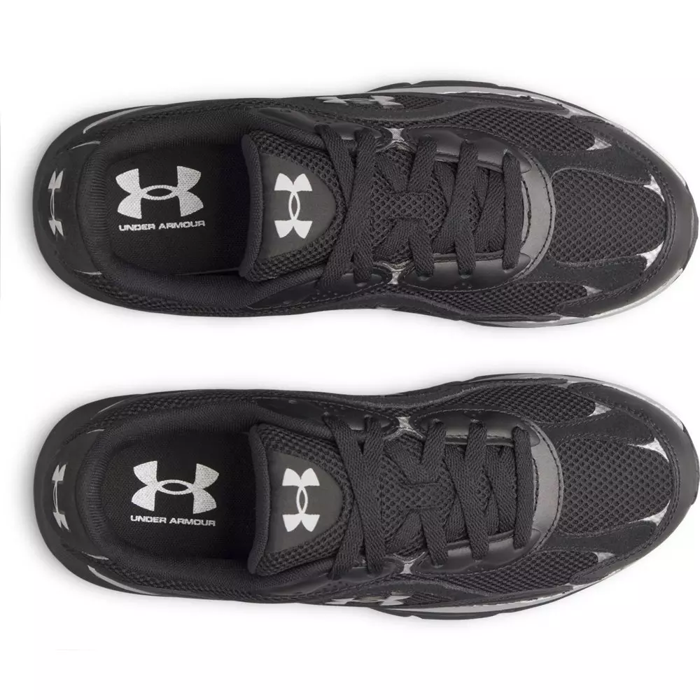 Under Armour Tech Runner "Black/Metallic Silver" Men's Shoe - BLACK/SILVER