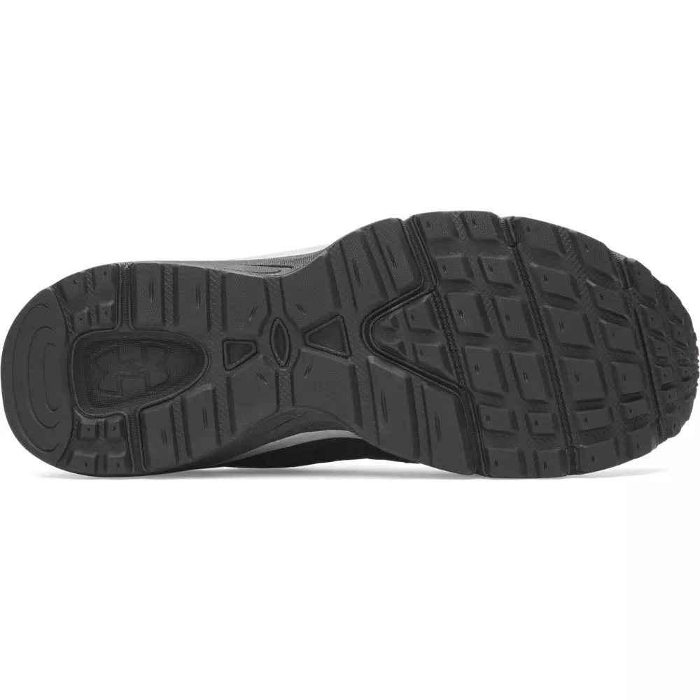 Under Armour Tech Runner "Black/Metallic Silver" Men's Shoe - BLACK/SILVER