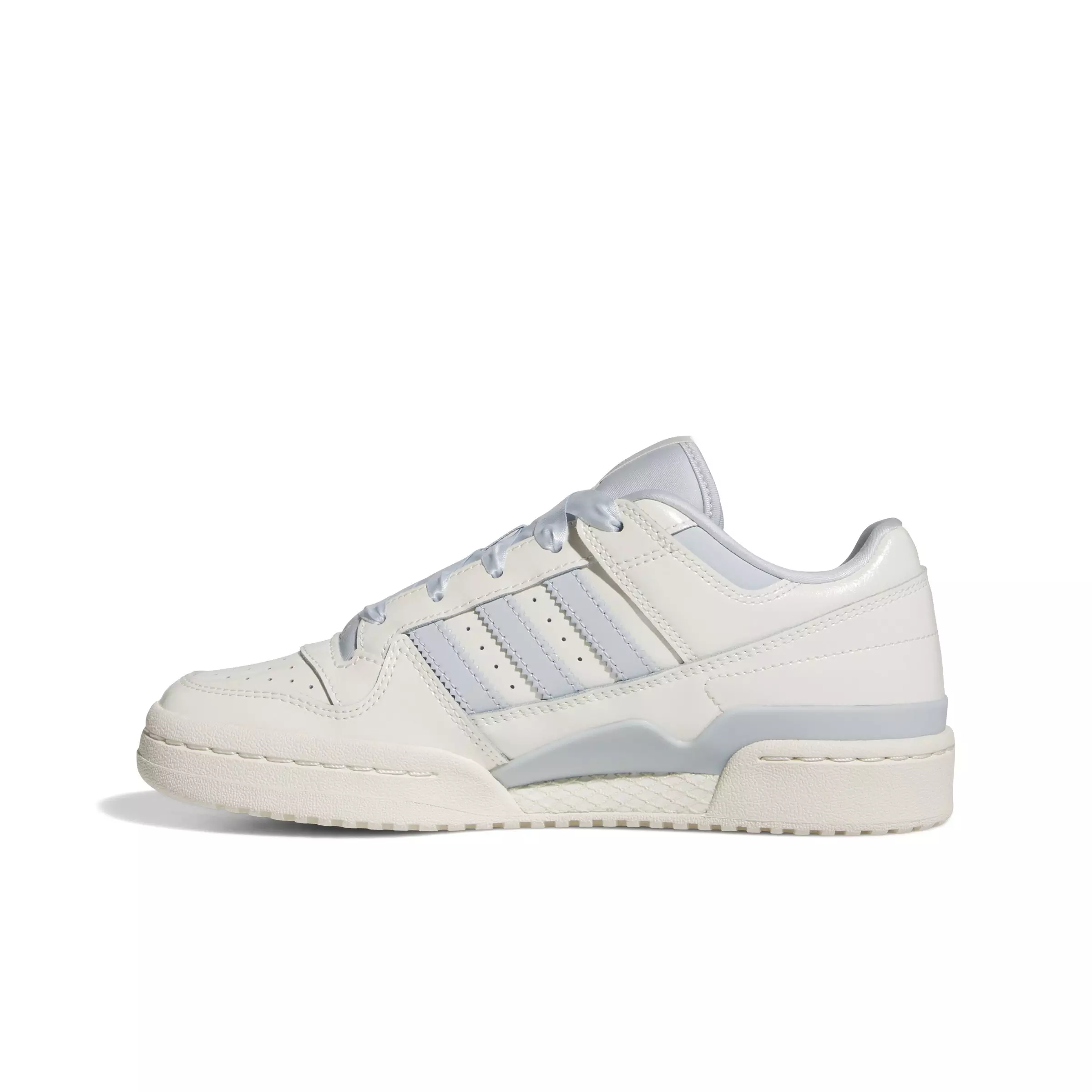 adidas Forum Low CL "Off White/Halo Blue/Off White" Women's Shoe - OFF WHITE/BLUE/OFF WHITE