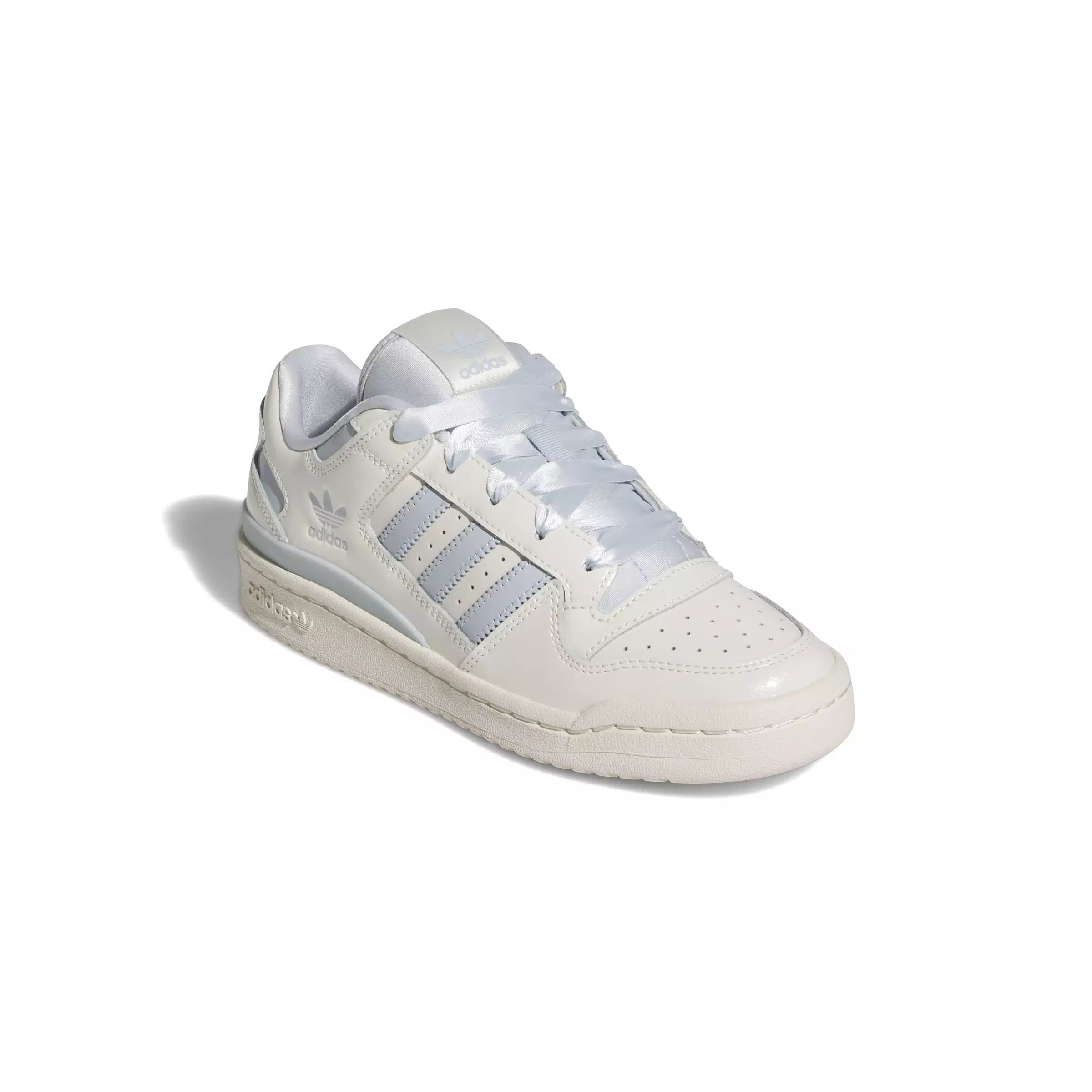 adidas Forum Low CL "Off White/Halo Blue/Off White" Women's Shoe - OFF WHITE/BLUE/OFF WHITE