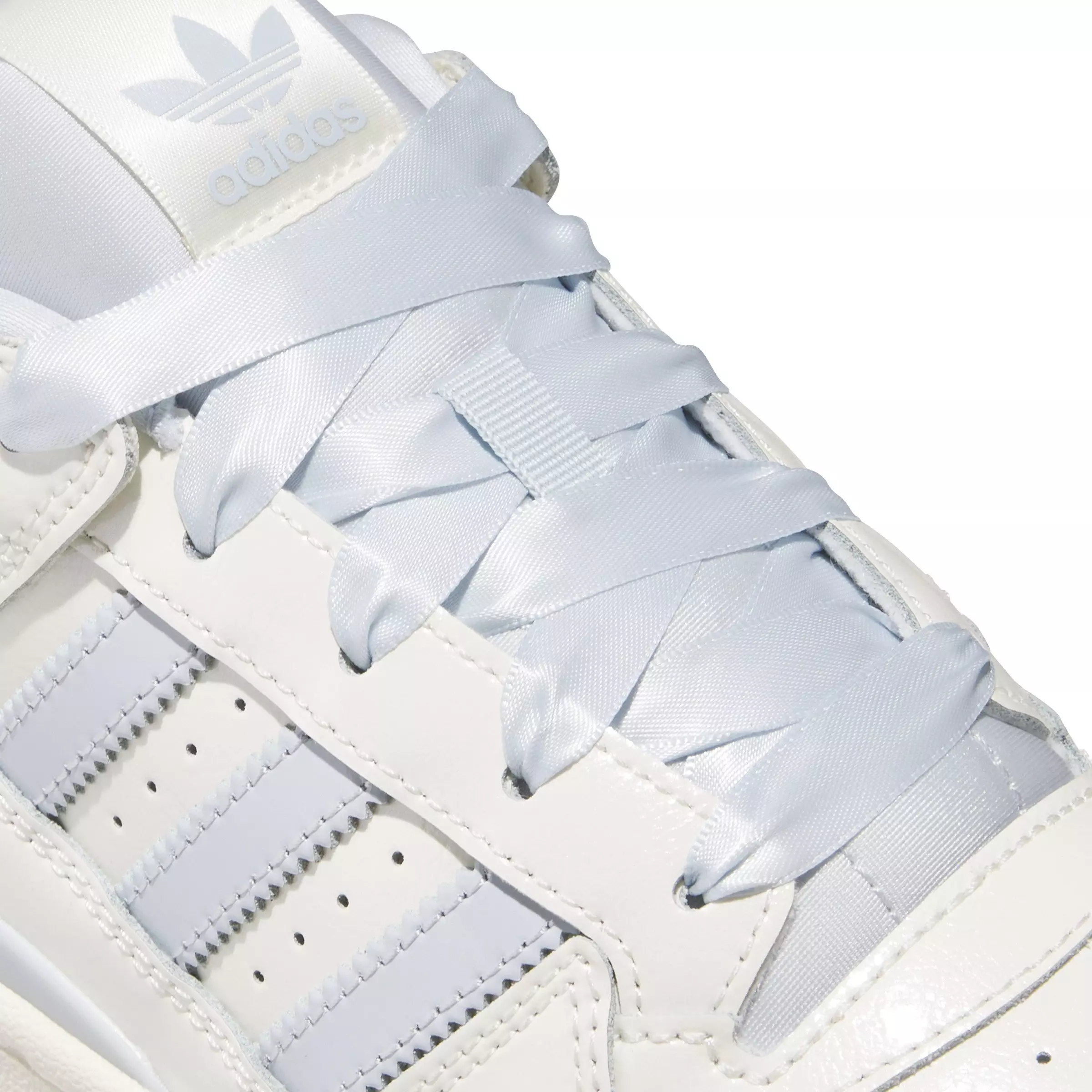 adidas Forum Low CL "Off White/Halo Blue/Off White" Women's Shoe - OFF WHITE/BLUE/OFF WHITE