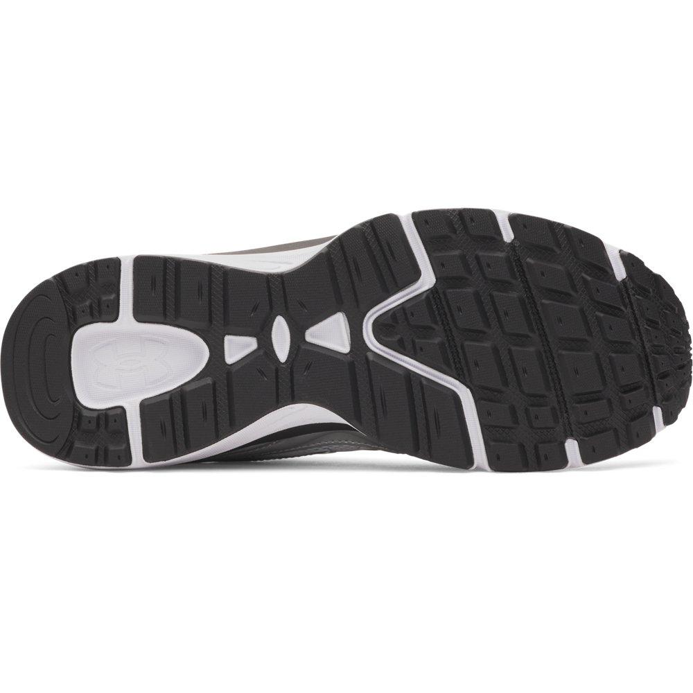 Under Armour Tech Runner "White/Metallic Silver/Black" Men's Shoe - WHITE/SILVER/BLACK Thumbnail View 5