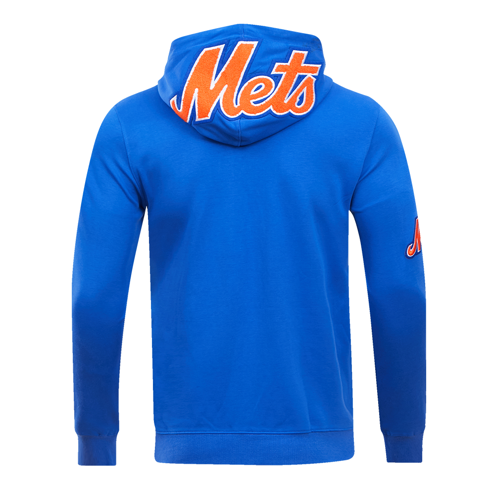 Pro Standard Men's New York Mets Classic Chenille DK Full-Zip Pullover Jacket -Royal Blue - ROYAL BLUE Thumbnail View 2