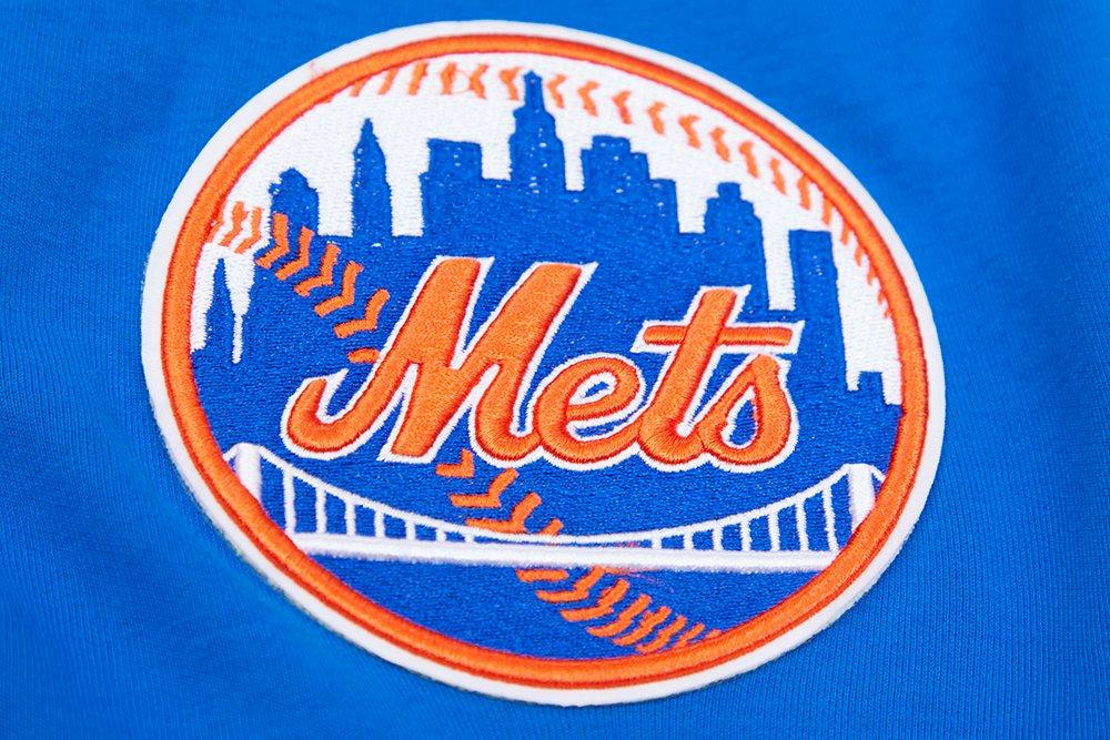 Pro Standard Men's New York Mets Classic Chenille DK Full-Zip Pullover Jacket - Royal Blue - ROYAL BLUE Thumbnail View 5