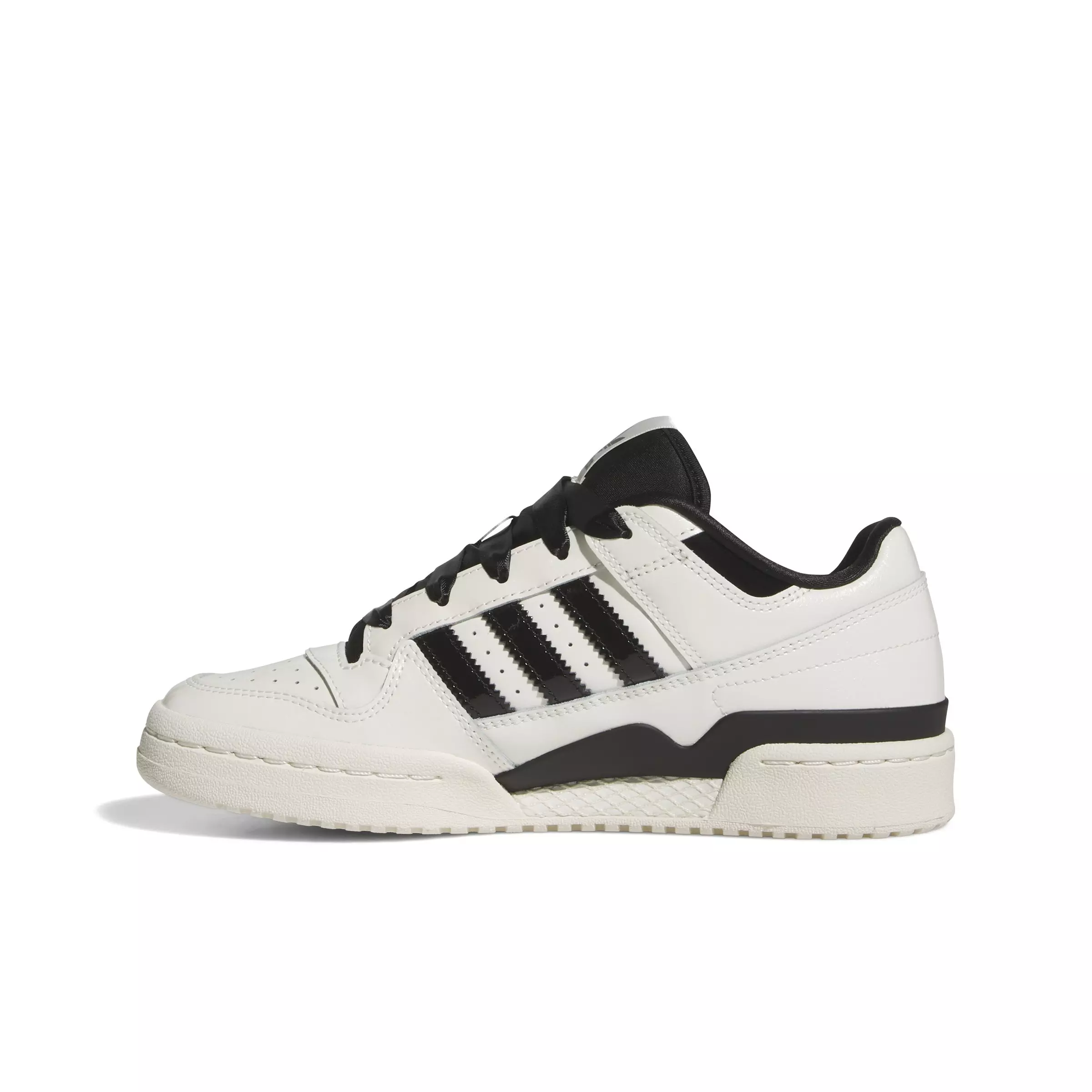 adidas Forum Low CL "Off White/Core Black/Off White" Women's Shoe - OFF WHITE/BLACK/OFF WHITE