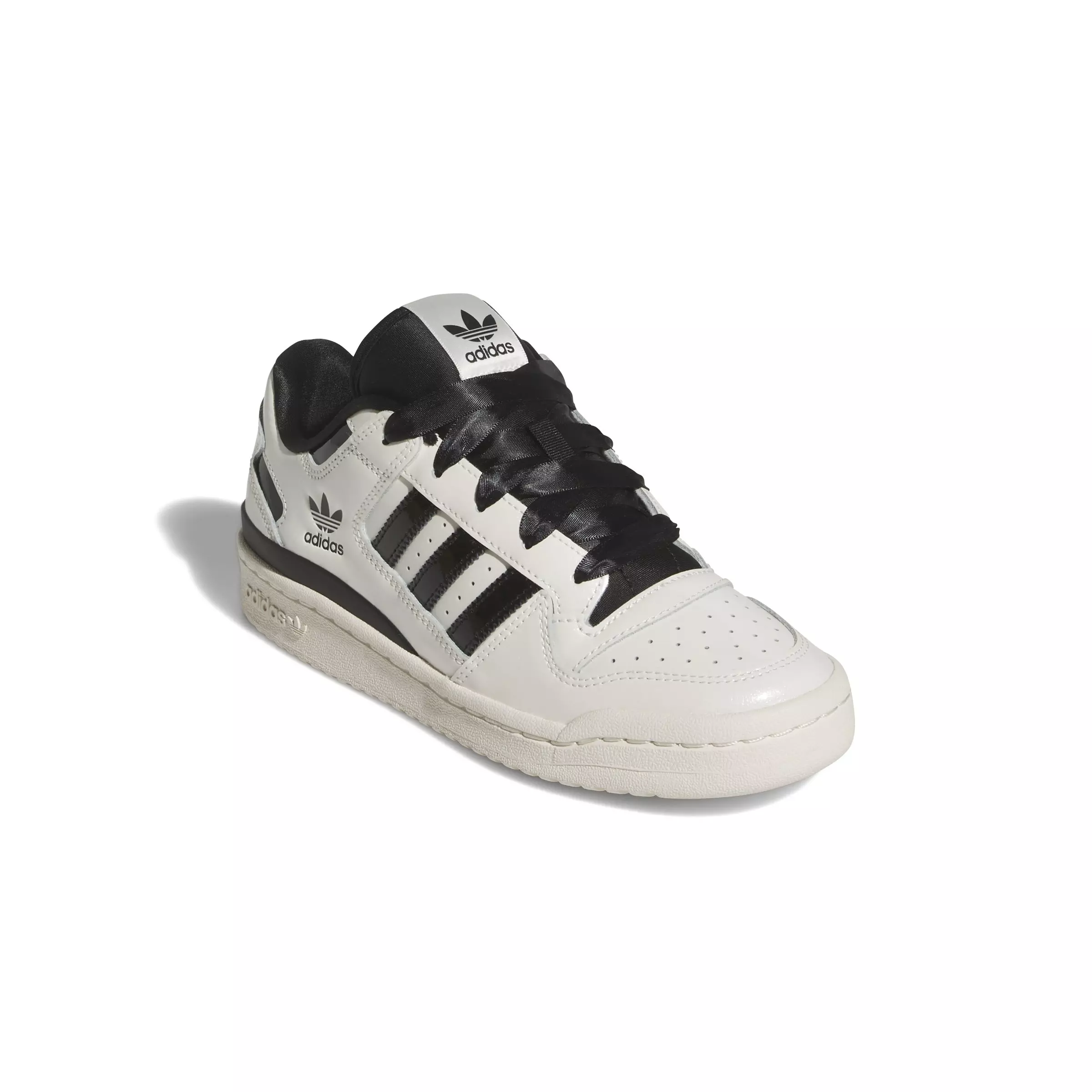 adidas Forum Low CL "Off White/Core Black/Off White" Women's Shoe - OFF WHITE/BLACK/OFF WHITE
