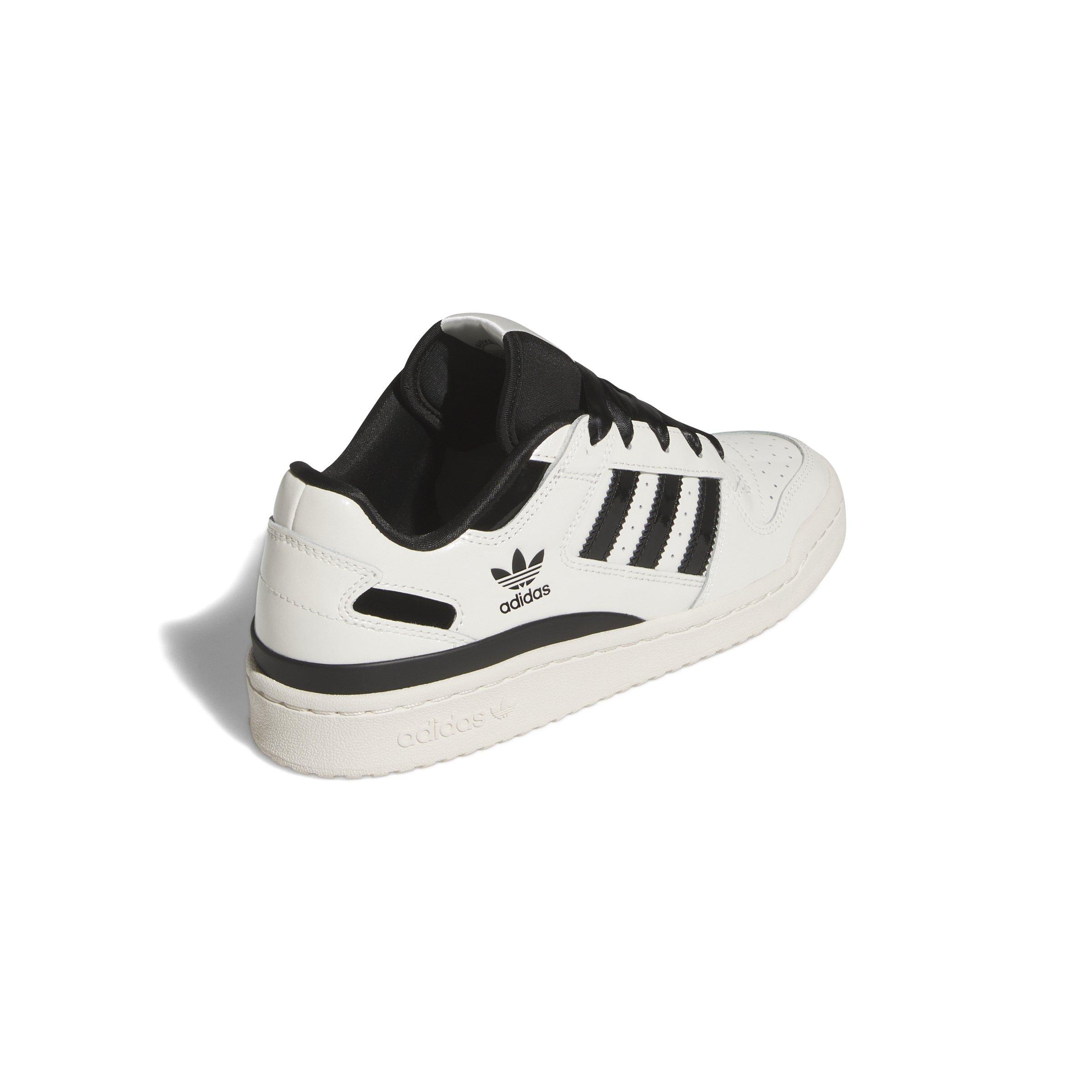 adidas Forum Low CL "Off White/Core Black/Off White" Women's Shoe - OFF WHITE/BLACK/OFF WHITE Thumbnail View 4