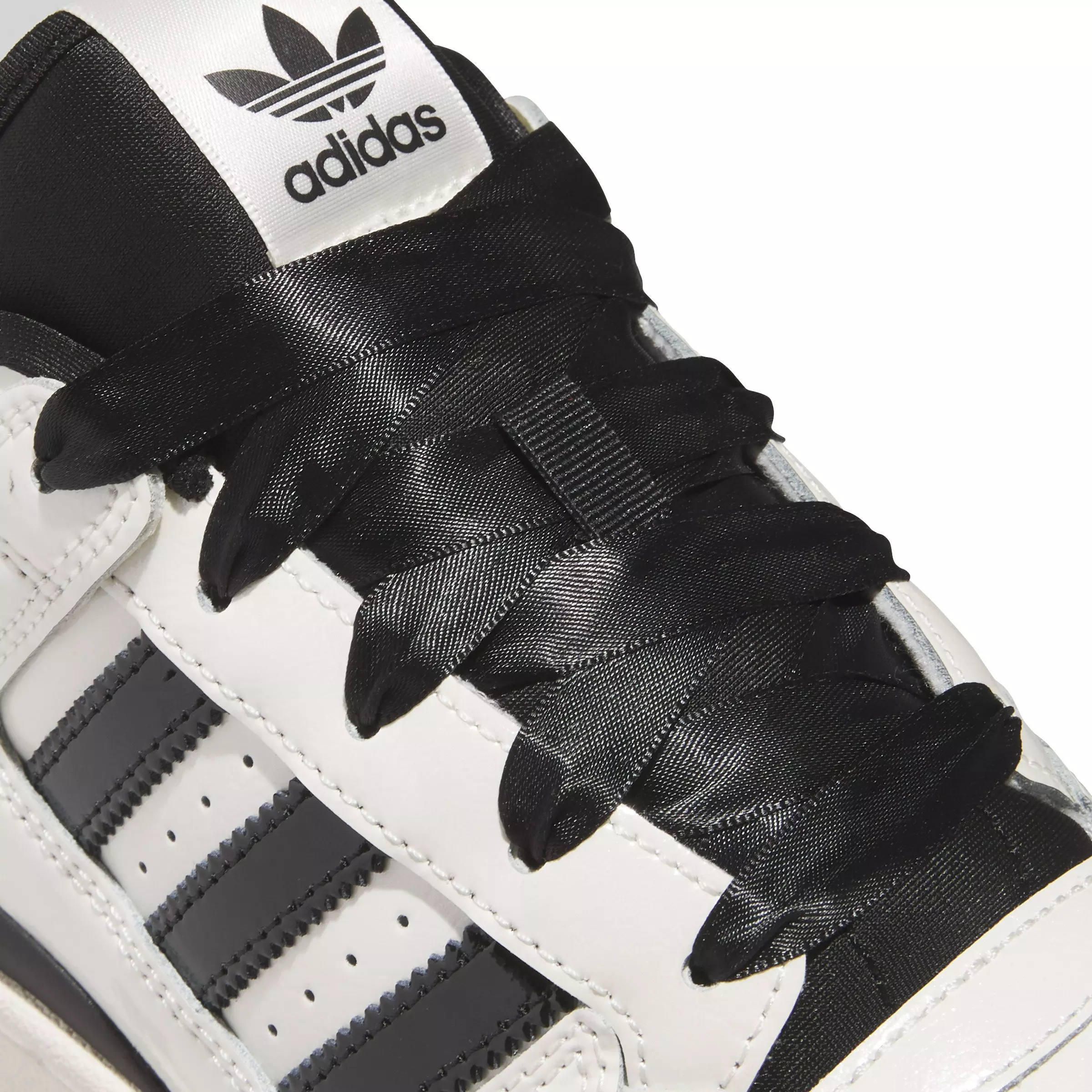 adidas Forum Low CL "Off White/Core Black/Off White" Women's Shoe - OFF WHITE/BLACK/OFF WHITE