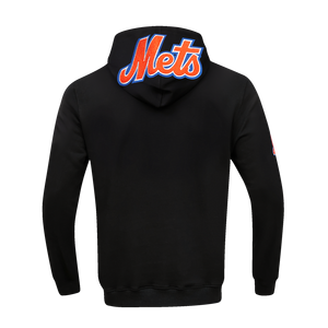 Pro Standard Men's New York Mets Classic Chenille DK Full-Zip Pullover Jacket -Black