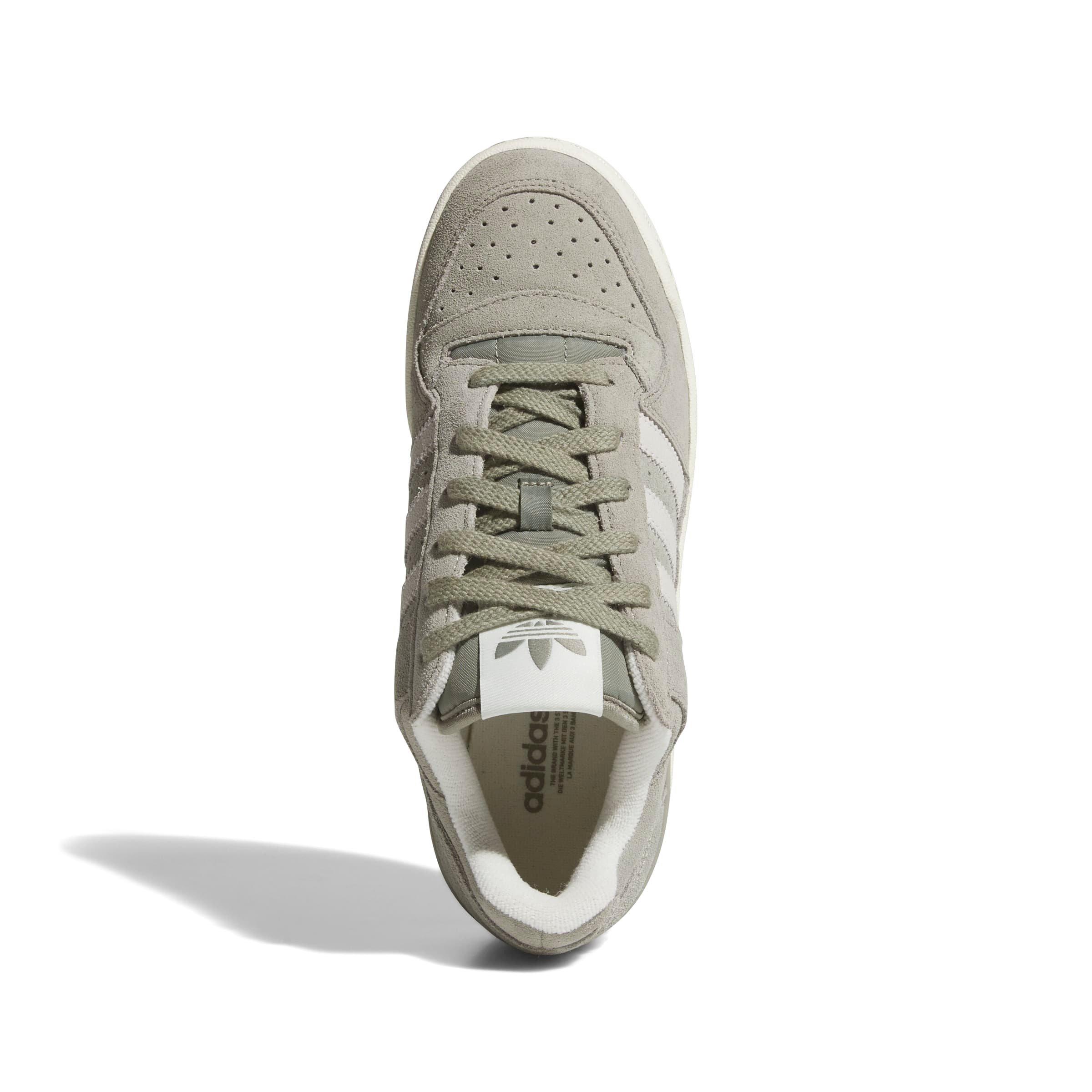 adidas Forum Bold Stripes "Silver Pebble/Off White/Off White" Women's Shoe - SILVER/OFF WHITE/OFF WHITE Thumbnail View 7