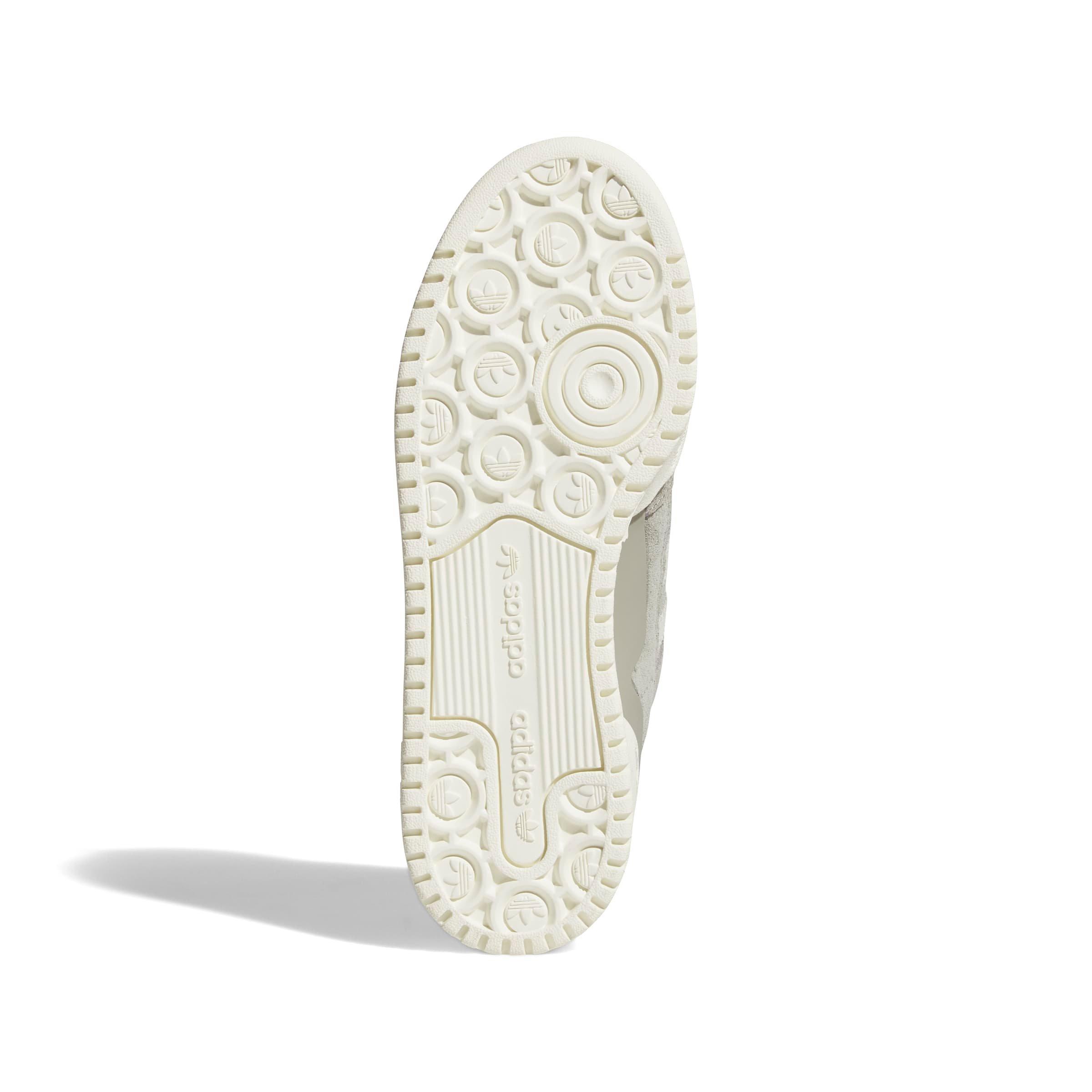 adidas Forum Bold Stripes "Silver Pebble/Off White/Off White" Women's Shoe - SILVER/OFF WHITE/OFF WHITE Thumbnail View 8