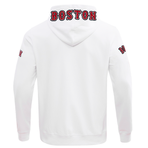 Pro Standard Men's Boston Red Sox Classic Chenille DK Full-Zip Pullover Jacket -White