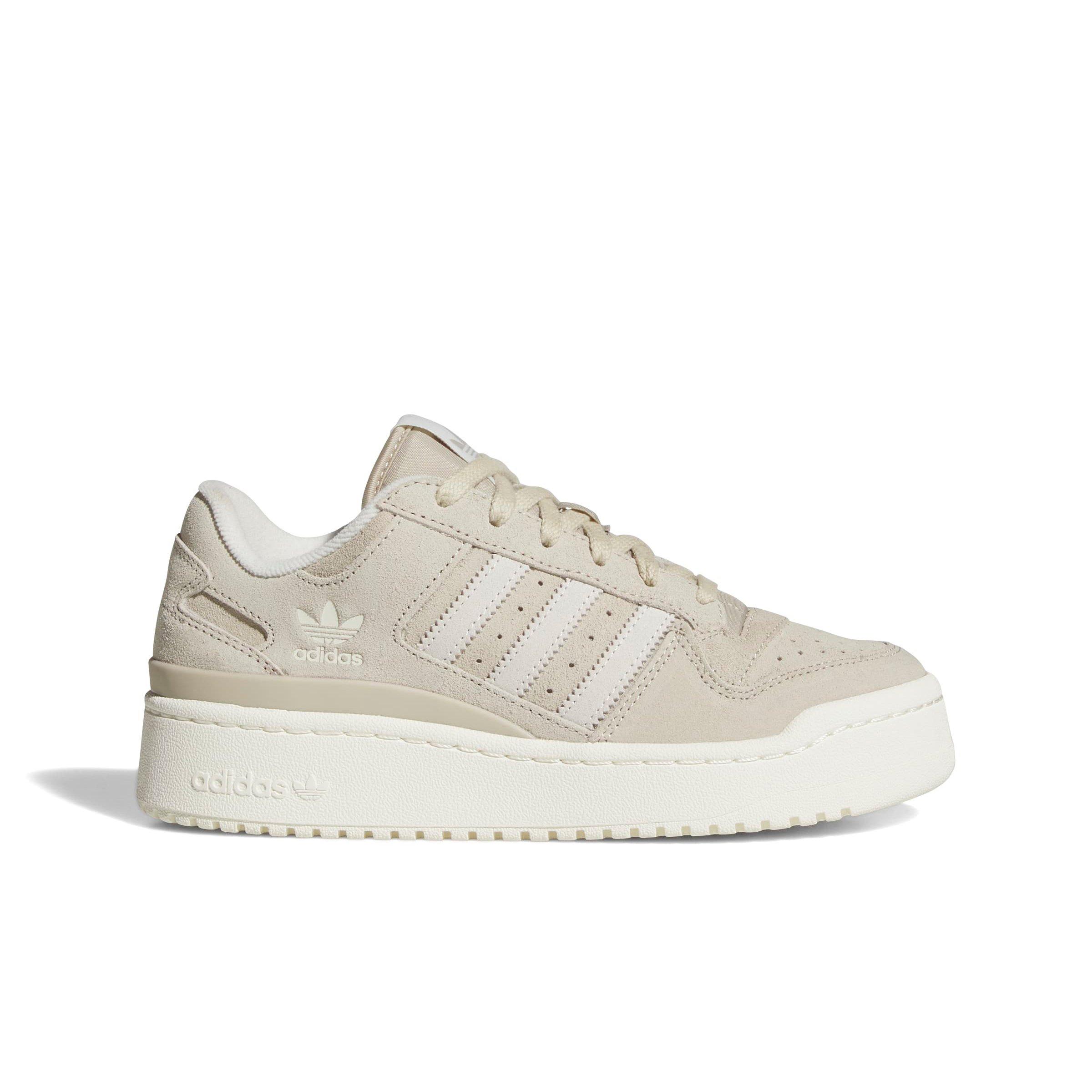 adidas Forum Bold Stripes "Wonder Beige/Off White/Off White" Women's Shoe - BEIGE/OFF WHITE/OFF WHITE Thumbnail View 1